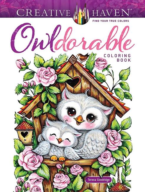 Vorderes Coverbild Creative Haven Owldorable Coloring Book