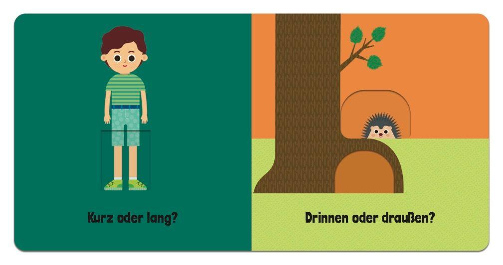 Beispielinhalt (Bild) Oben oder unten