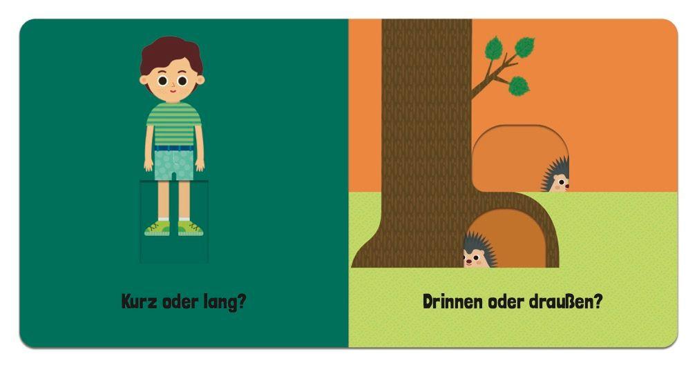 Beispielinhalt (Bild) Oben oder unten