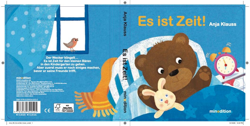 Rückseitencover Es ist Zeit!