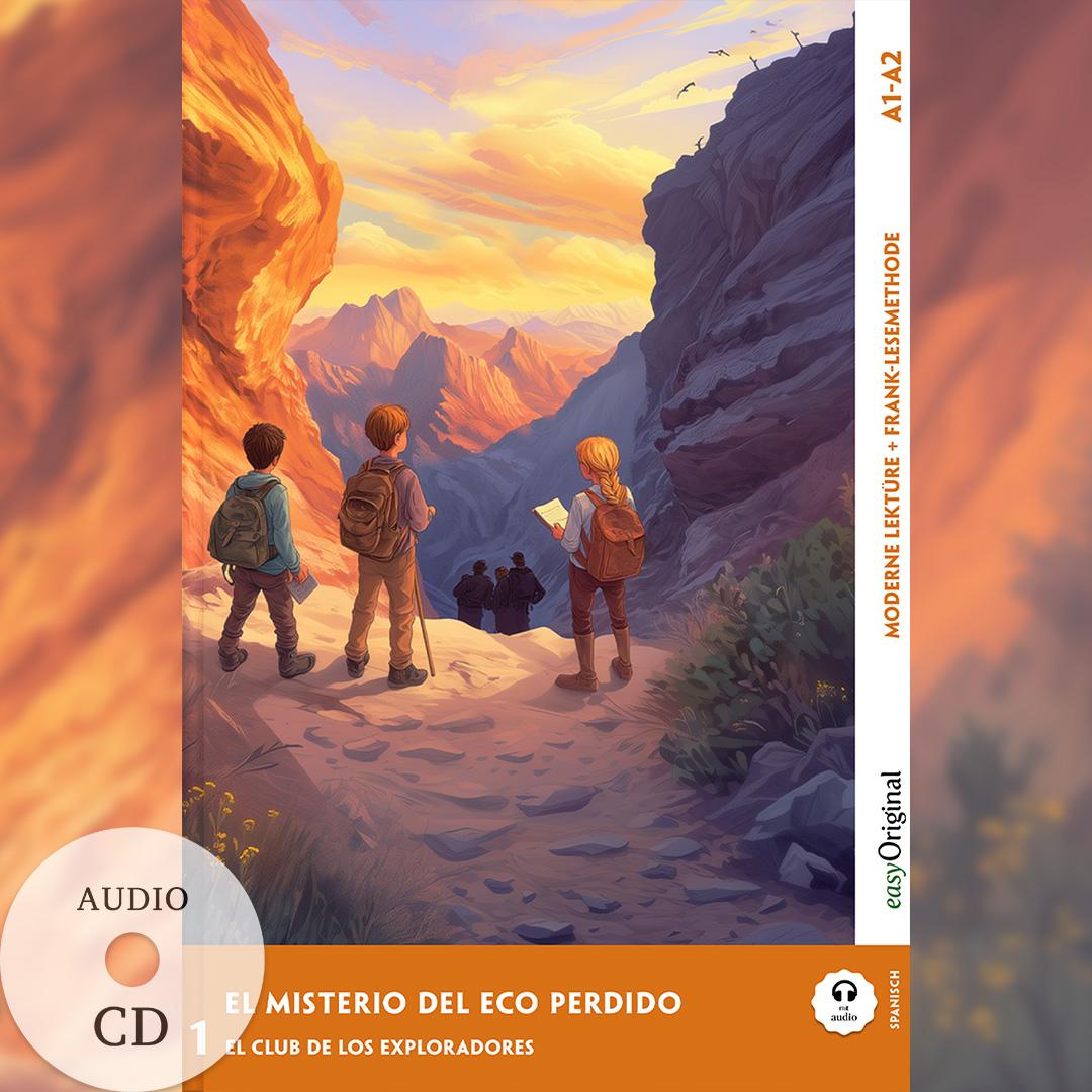 Vorderes Coverbild El Misterio del Eco Perdido - Spanische Krimi-Lektüre A1-A2 (+ Audio-CD)