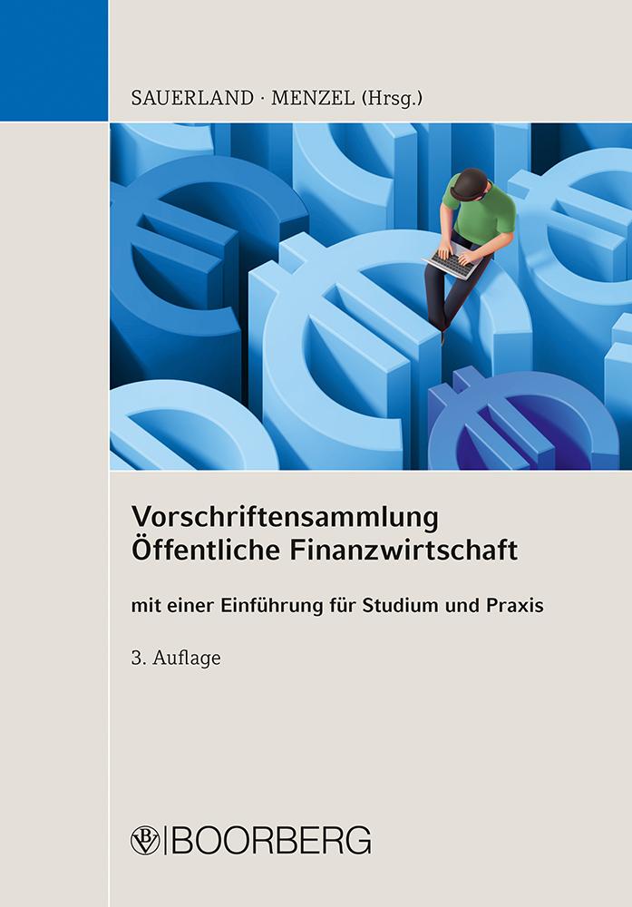 Vorderes Coverbild Vorschriftensammlung Öffentliche Finanzwirtschaft