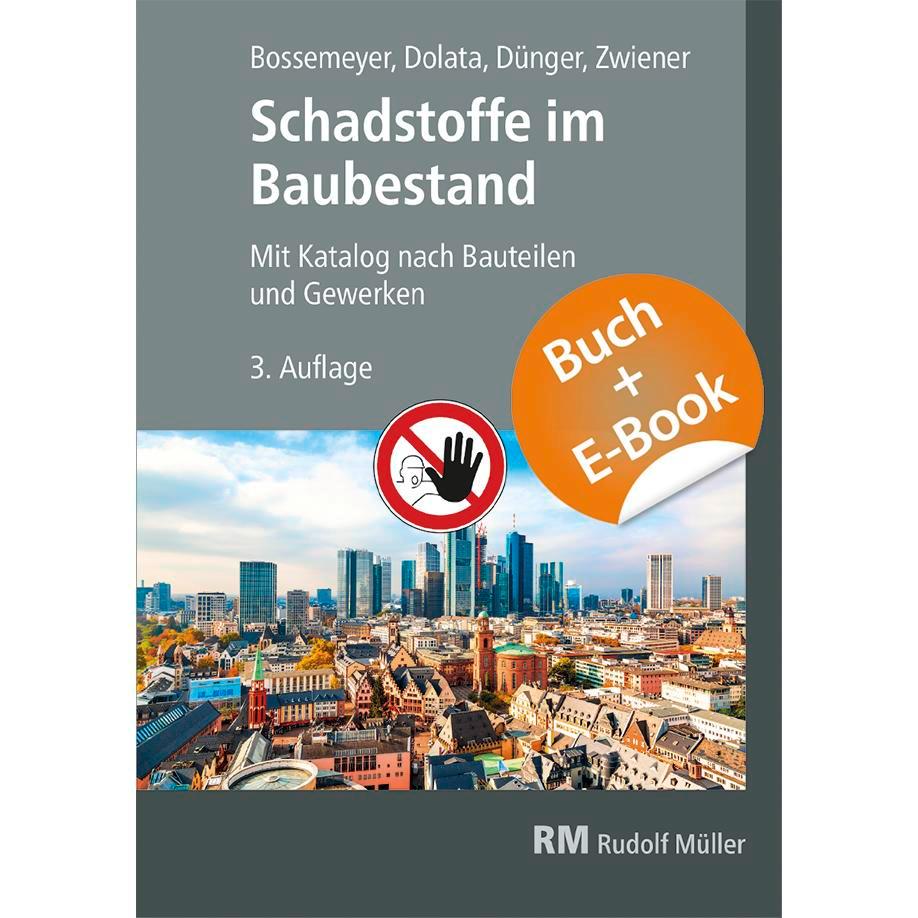 Vorderes Coverbild Schadstoffe im Baubestand-mit E-Book