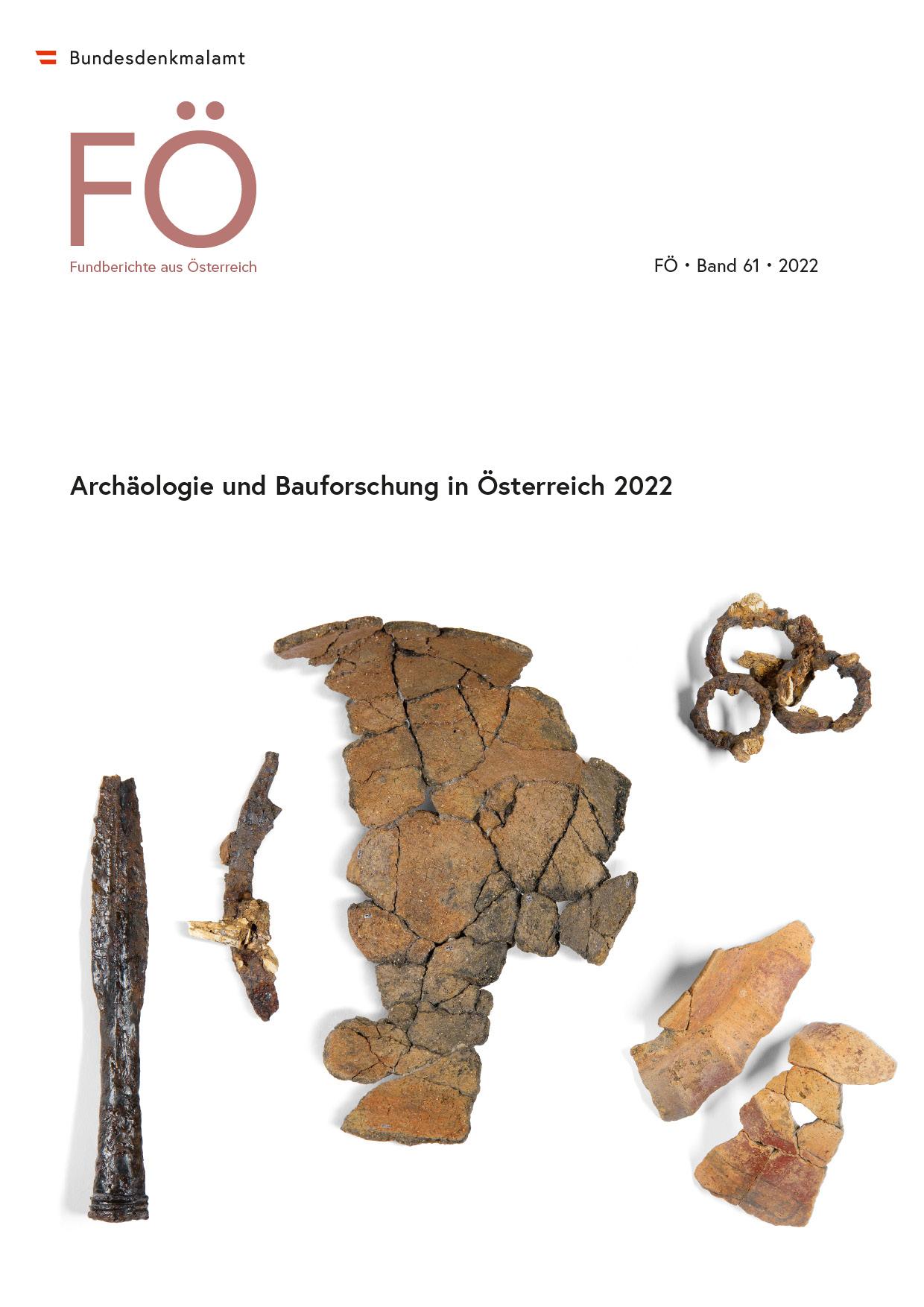 Vorderes Coverbild Fundberichte aus Österreich, Band 61