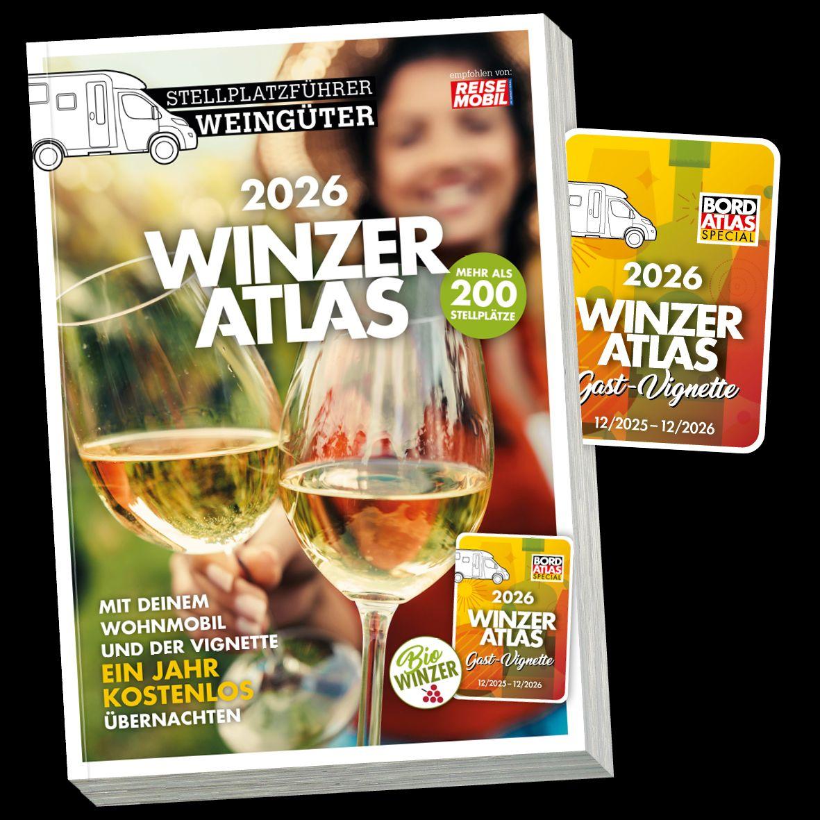 Vorderes Coverbild WINZERATLAS 2026