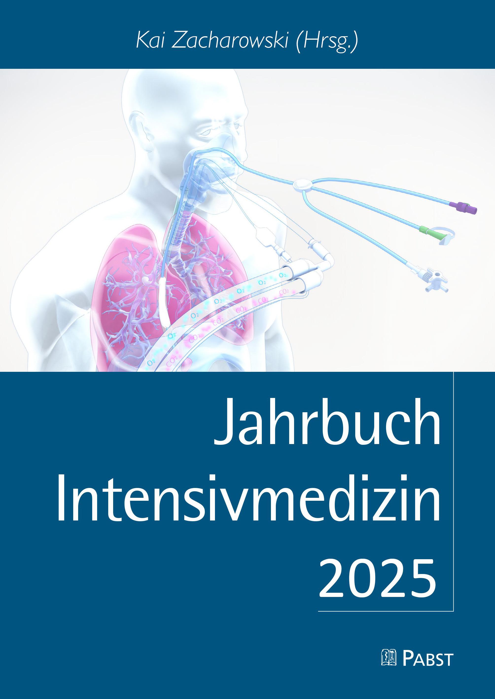 Vorderes Coverbild Jahrbuch Intensivmedizin 2025