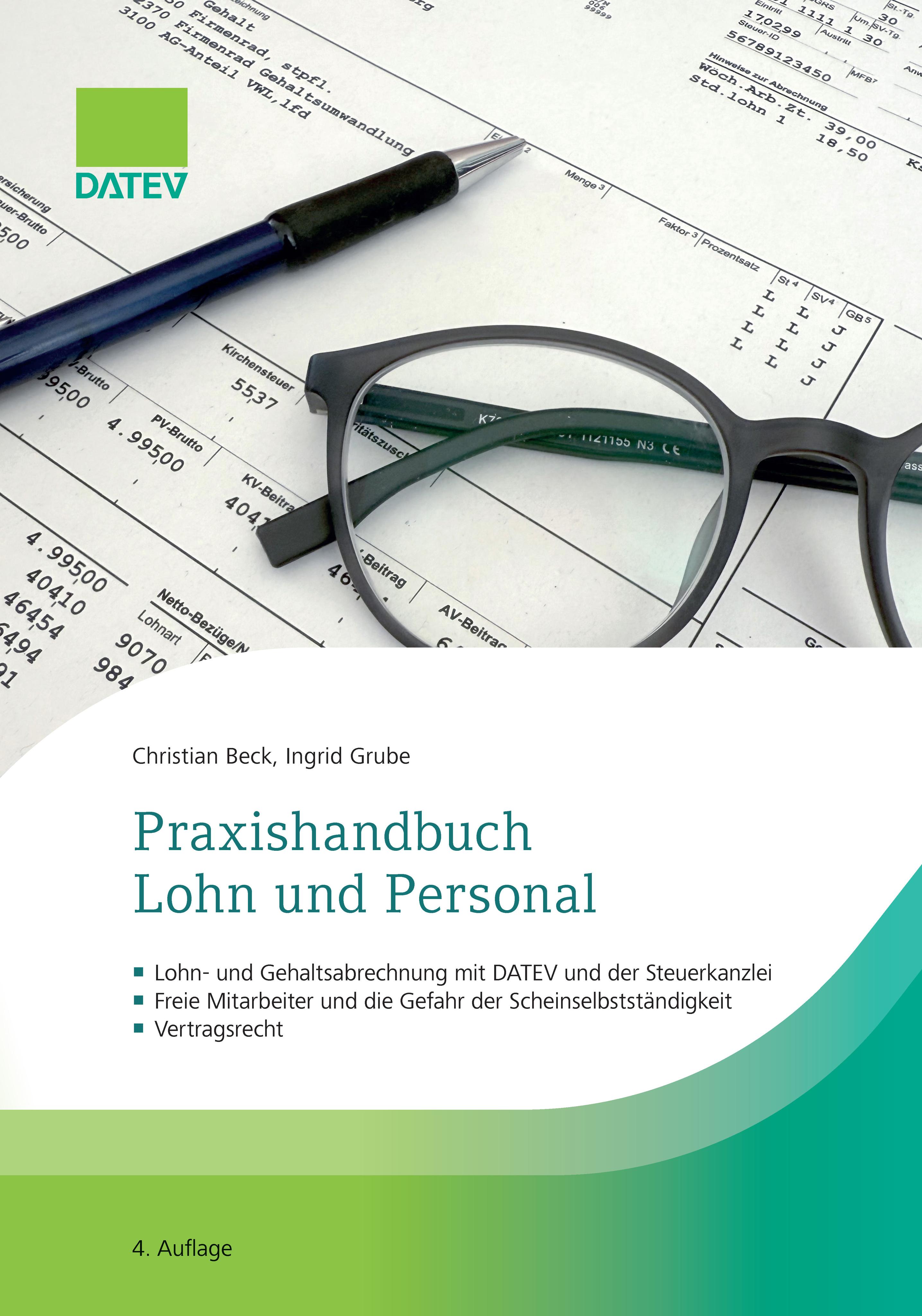 Vorderes Coverbild Praxishandbuch Lohn und Personal