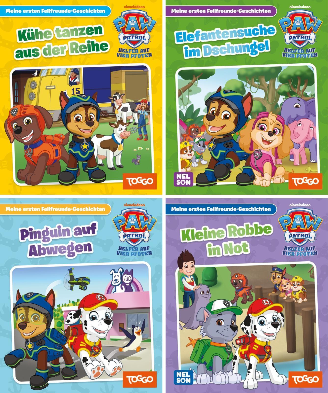 Vorderes Coverbild Nelson Mini-Bücher: 4er PAW Patrol 29-32