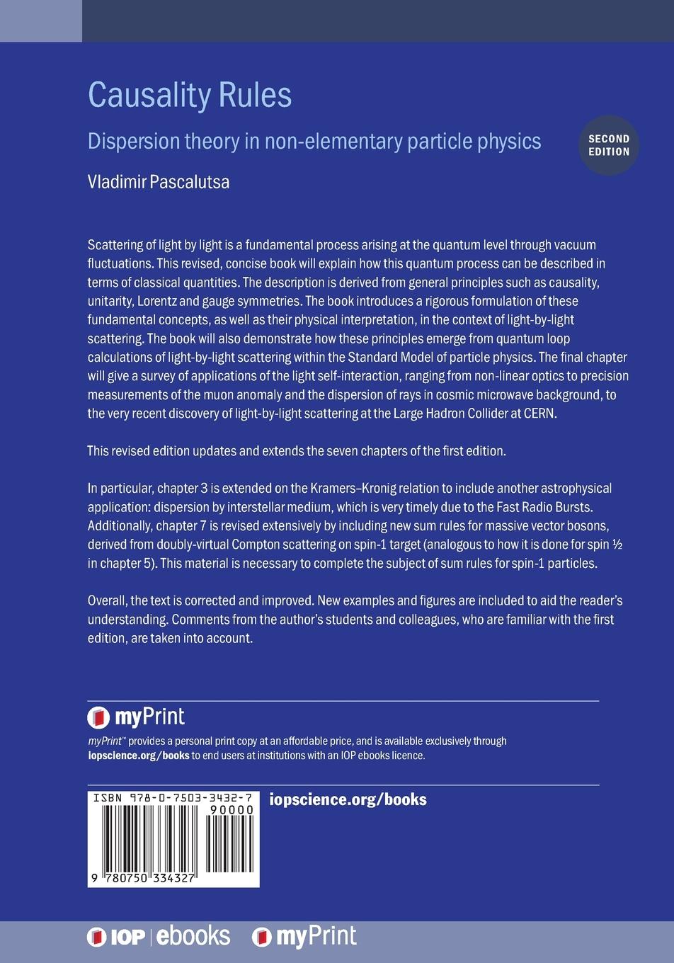 Rückseitencover Causality Rules (Second Edition)