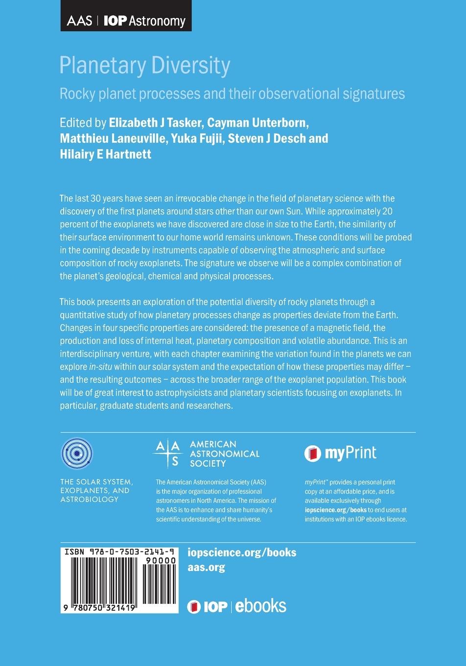 Rückseitencover Planetary Diversity