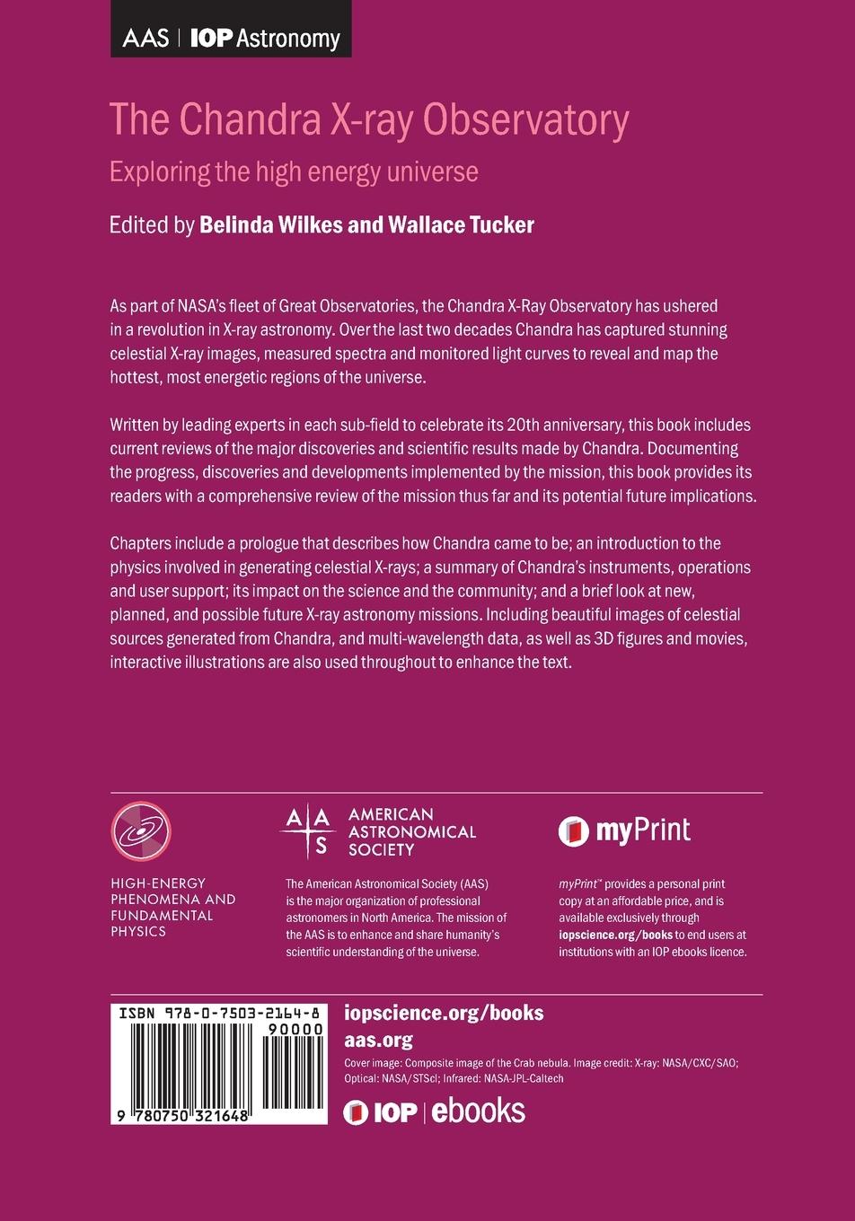 Rückseitencover The Chandra X-ray Observatory