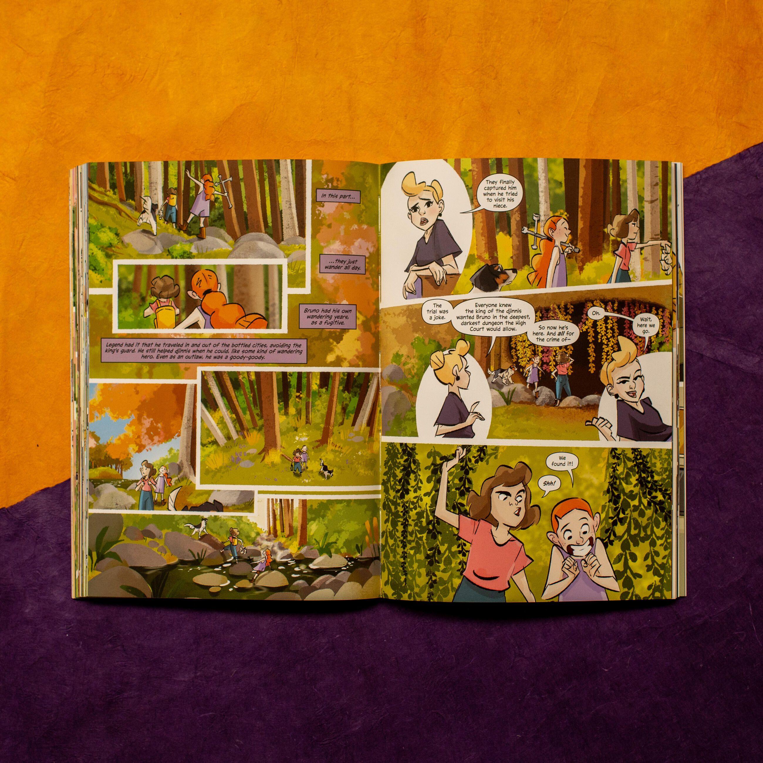 Beispielinhalt (Bild) The Bizarre Bazaar: Down a Dark Path (a Graphic Novel)