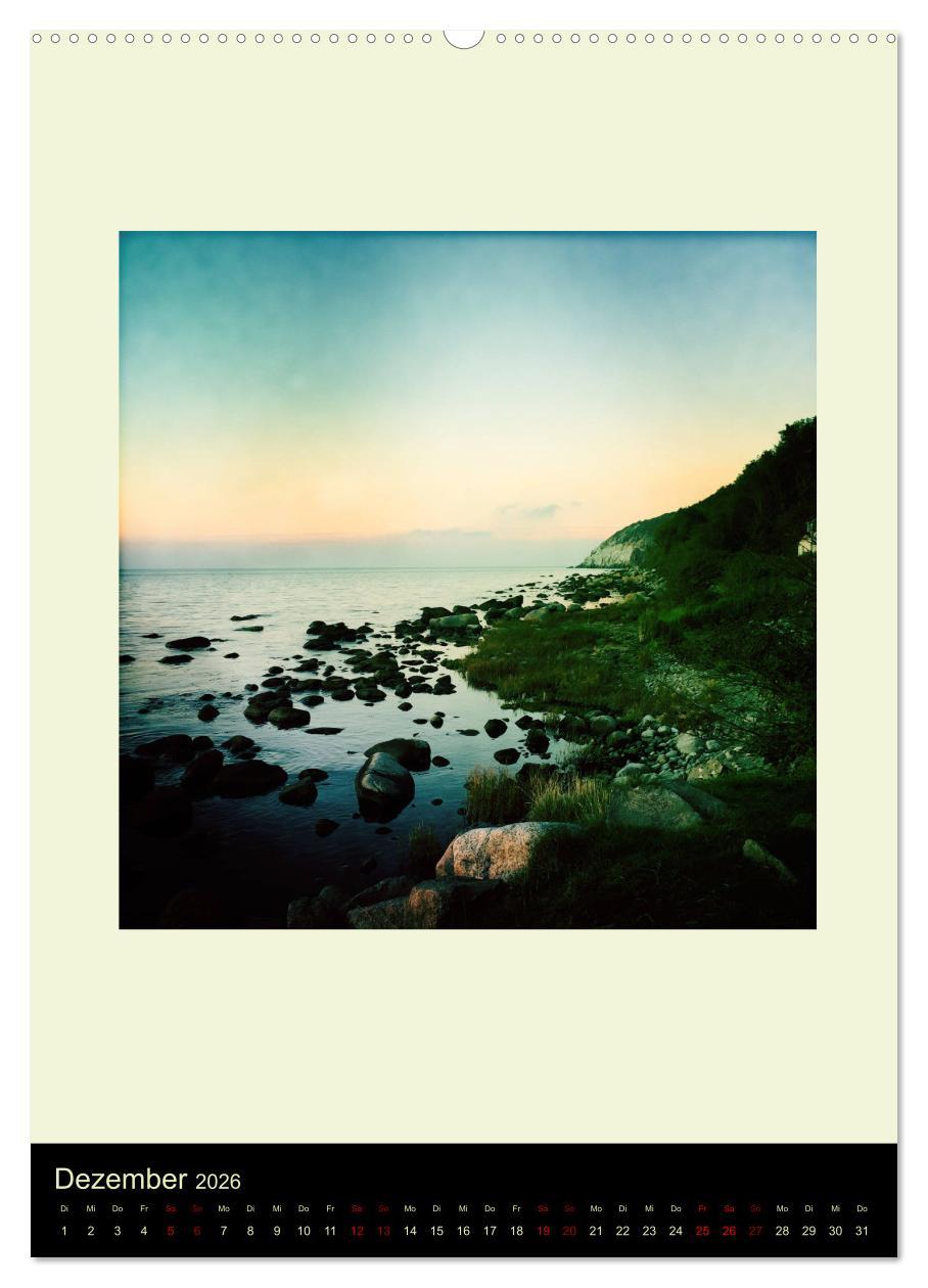 Beispielinhalt (Bild) Insel für die Seele Bornholm (Wandkalender 2026 DIN A2 hoch), CALVENDO Monatskalender