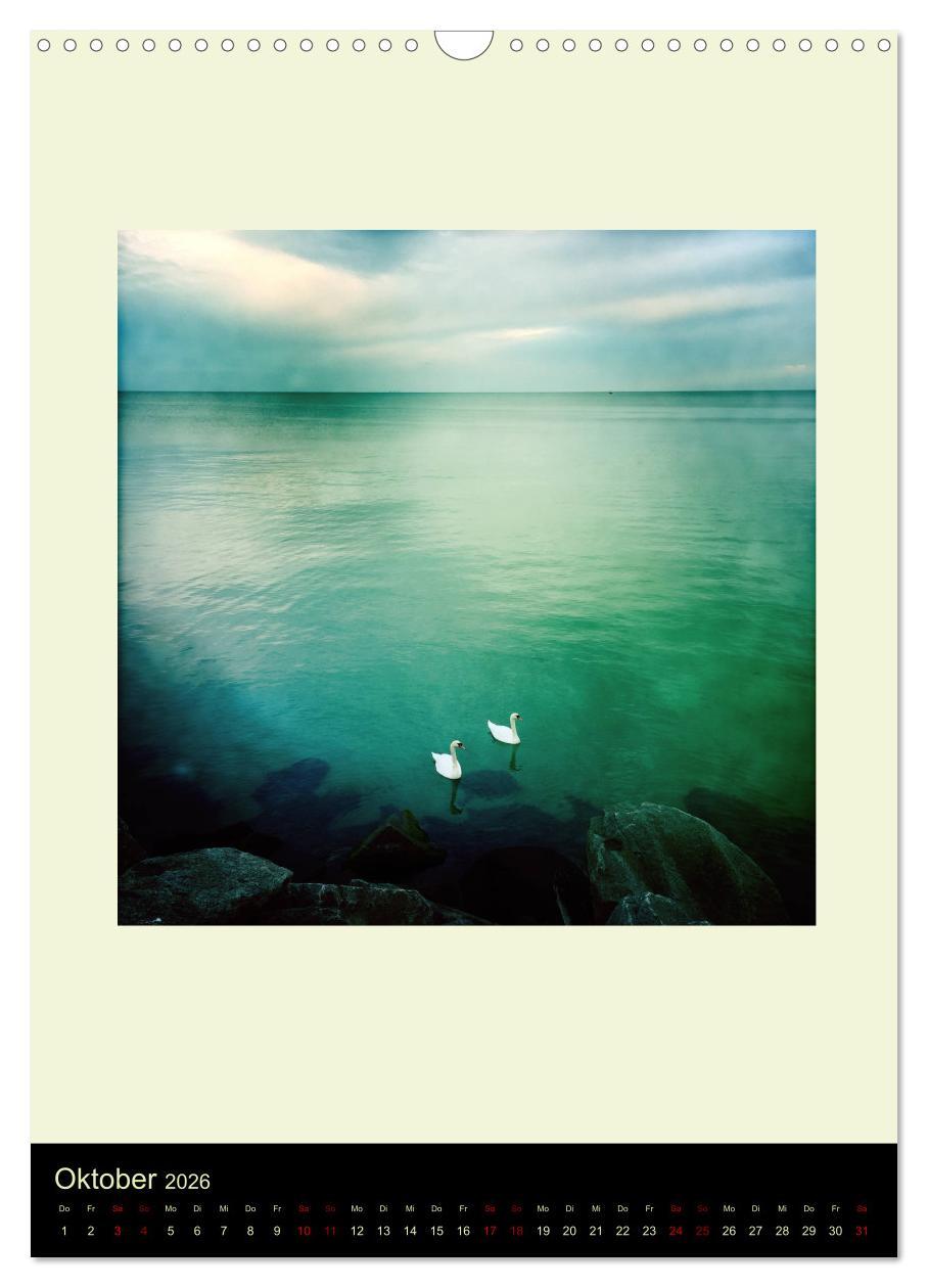 Beispielinhalt (Bild) Insel für die Seele Bornholm (Wandkalender 2026 DIN A3 hoch), CALVENDO Monatskalender