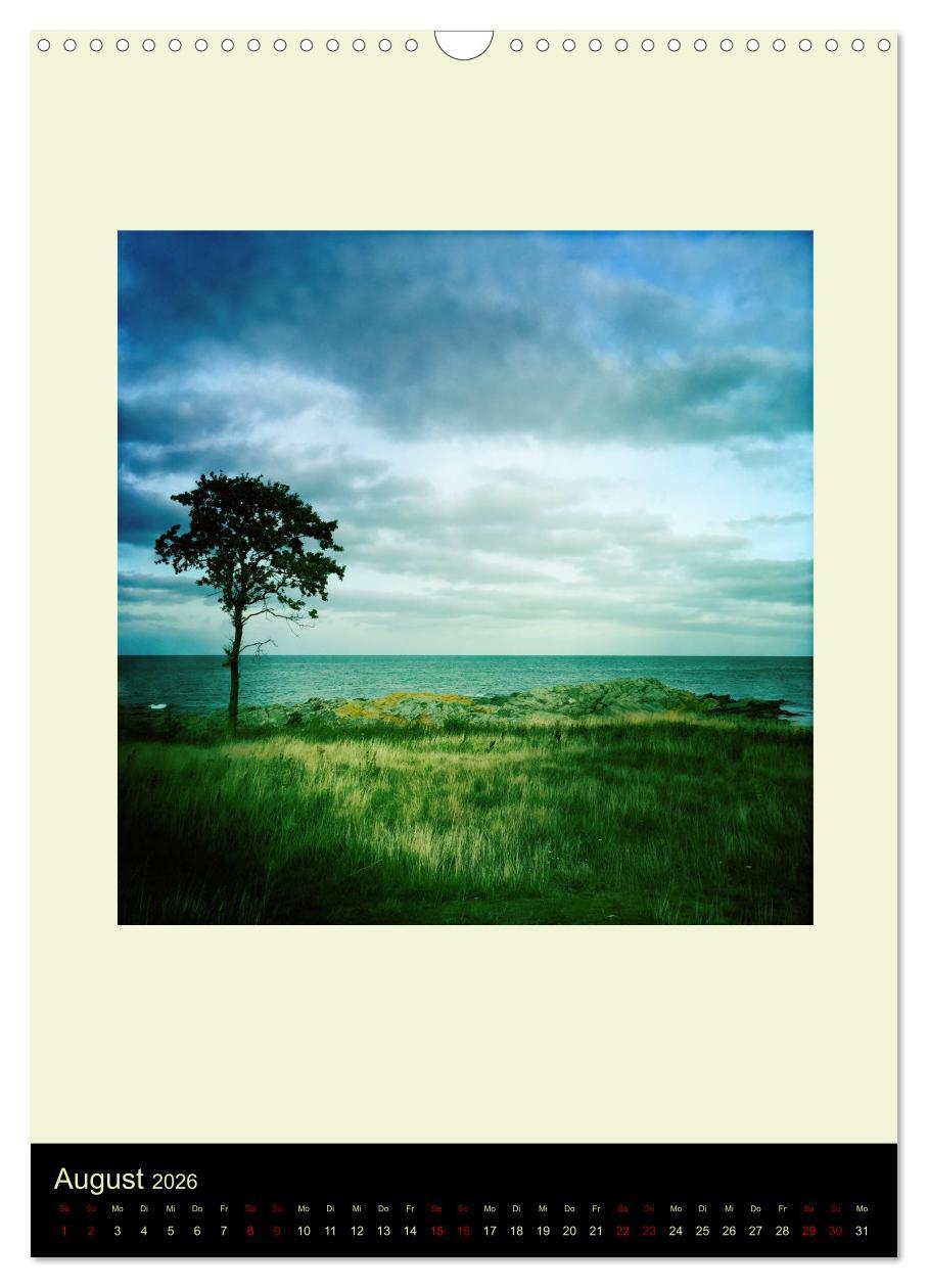 Beispielinhalt (Bild) Insel für die Seele Bornholm (Wandkalender 2026 DIN A3 hoch), CALVENDO Monatskalender