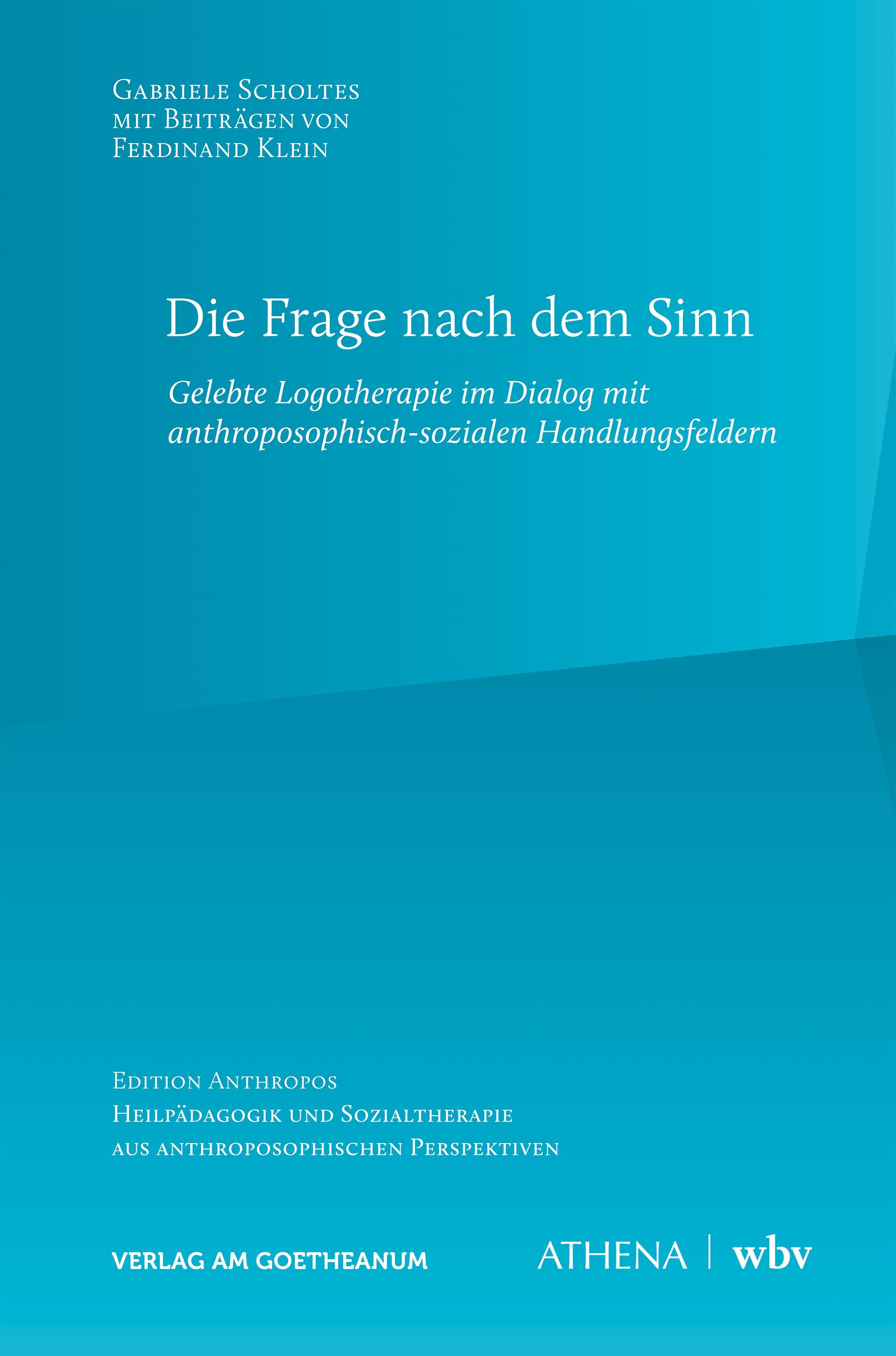 Vorderes Coverbild Die Frage nach dem Sinn