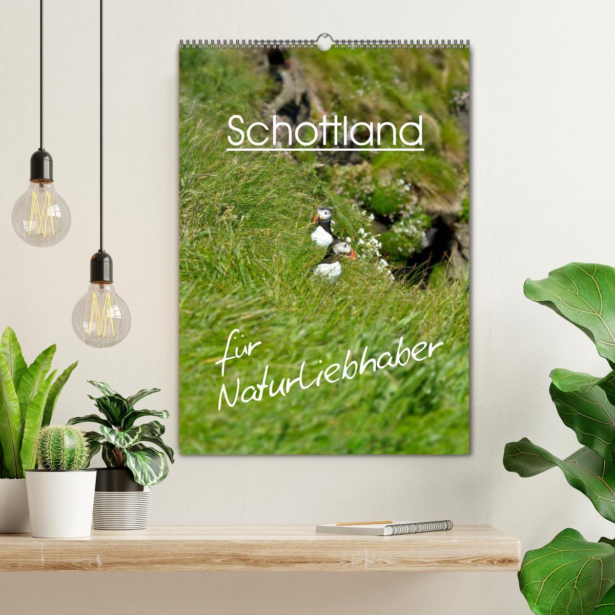 Beispielinhalt (Bild) Schottland für Naturliebhaber (Wandkalender 2026 DIN A2 hoch), CALVENDO Monatskalender