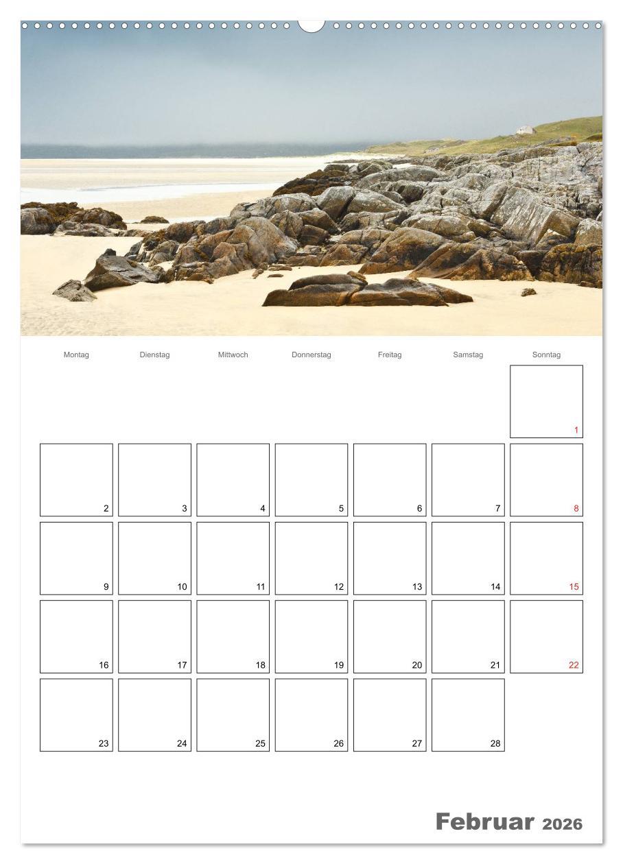 Beispielinhalt (Bild) Schottland für Naturliebhaber (Wandkalender 2026 DIN A2 hoch), CALVENDO Monatskalender