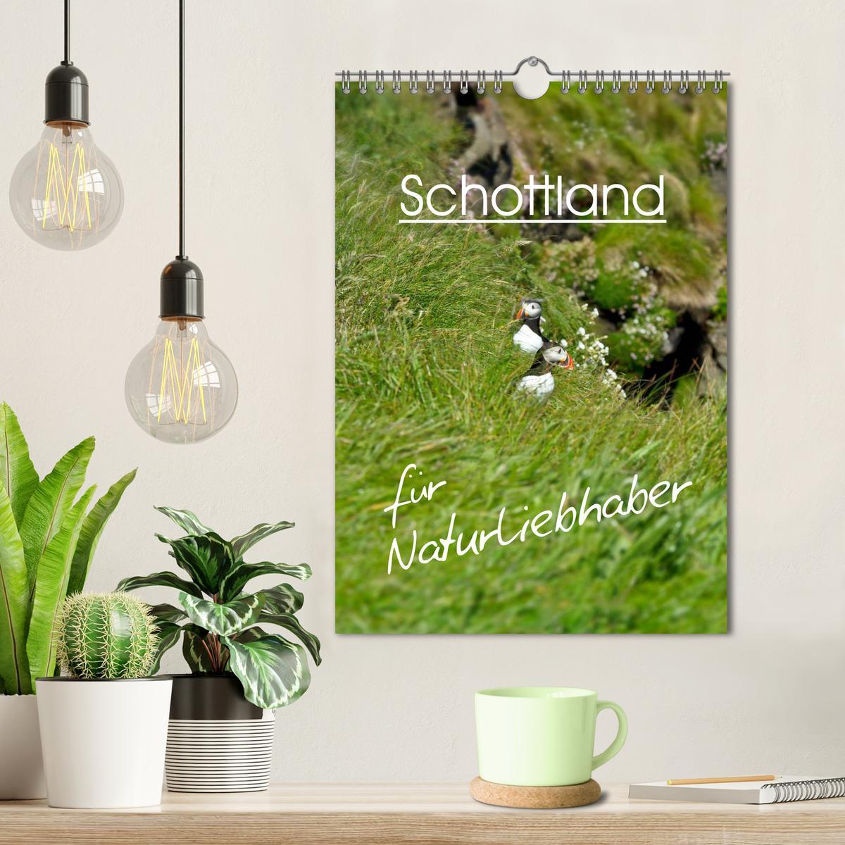 Beispielinhalt (Bild) Schottland für Naturliebhaber (Wandkalender 2026 DIN A4 hoch), CALVENDO Monatskalender