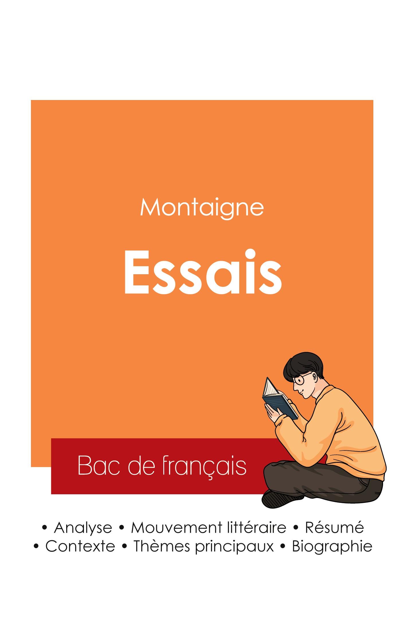 Vorderes Coverbild Réussir son Bac de français 2025 : Analyse des Essais de Montaigne