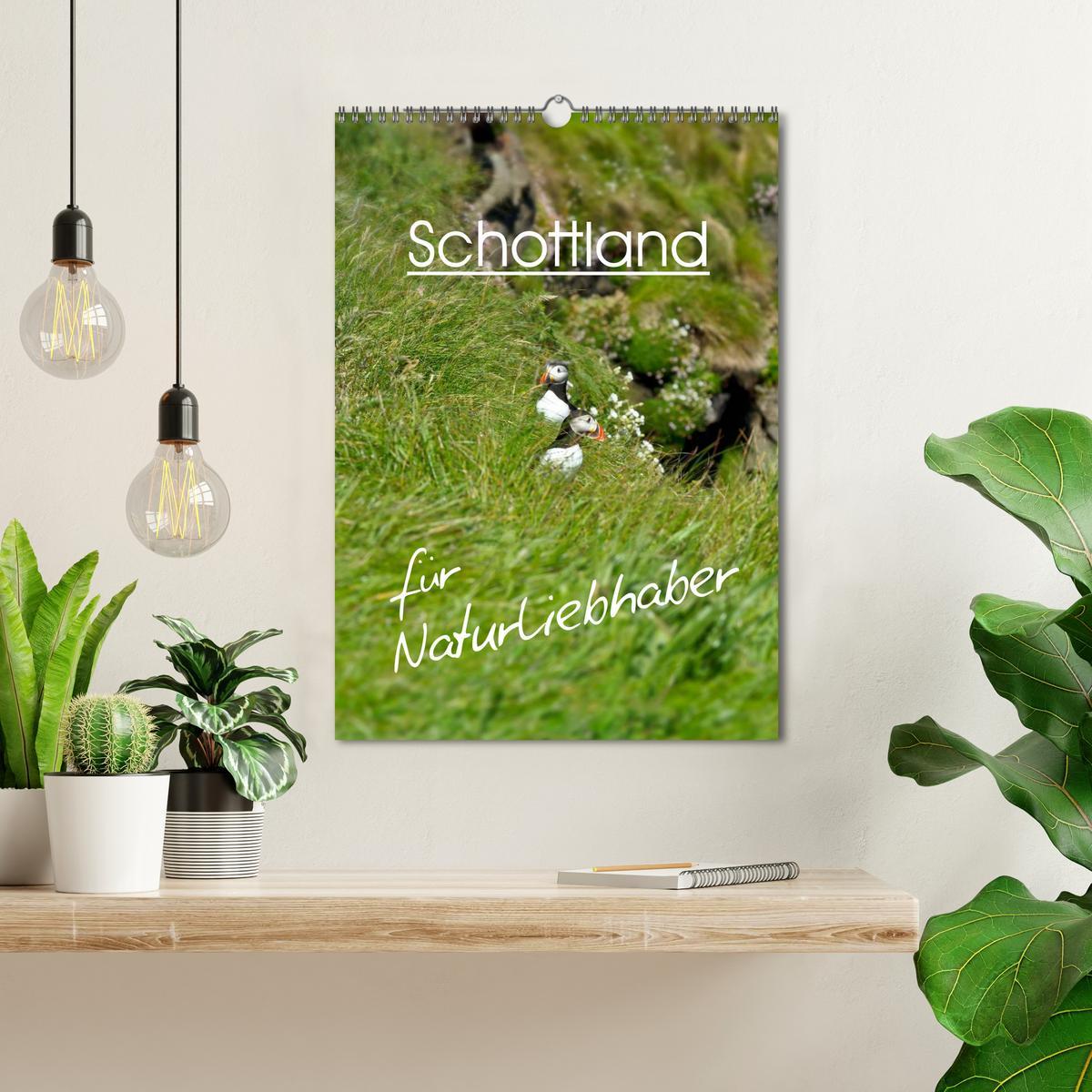 Beispielinhalt (Bild) Schottland für Naturliebhaber (Wandkalender 2026 DIN A3 hoch), CALVENDO Monatskalender