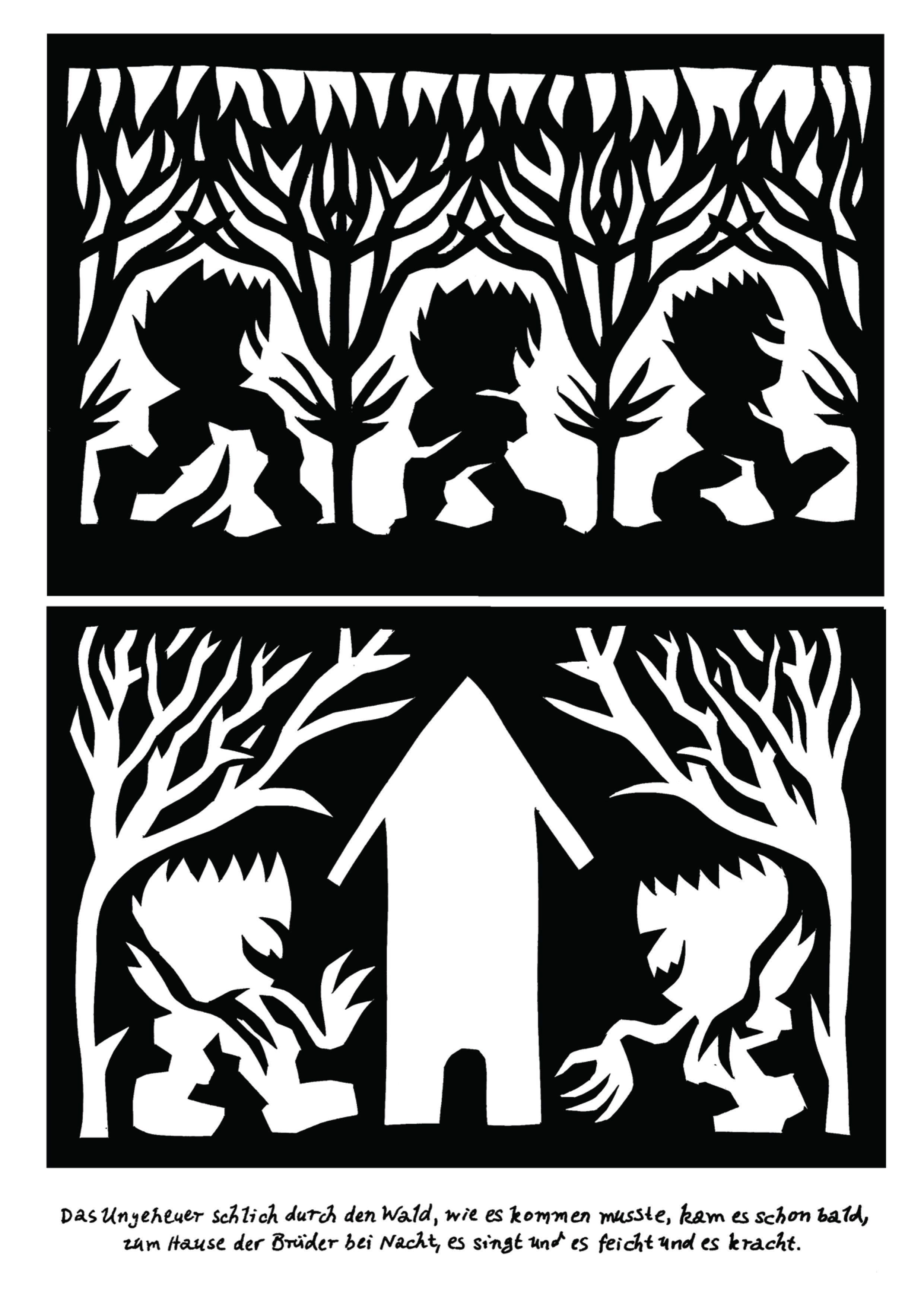 Beispielinhalt (Bild) Feuer Feuer Ungeheuer