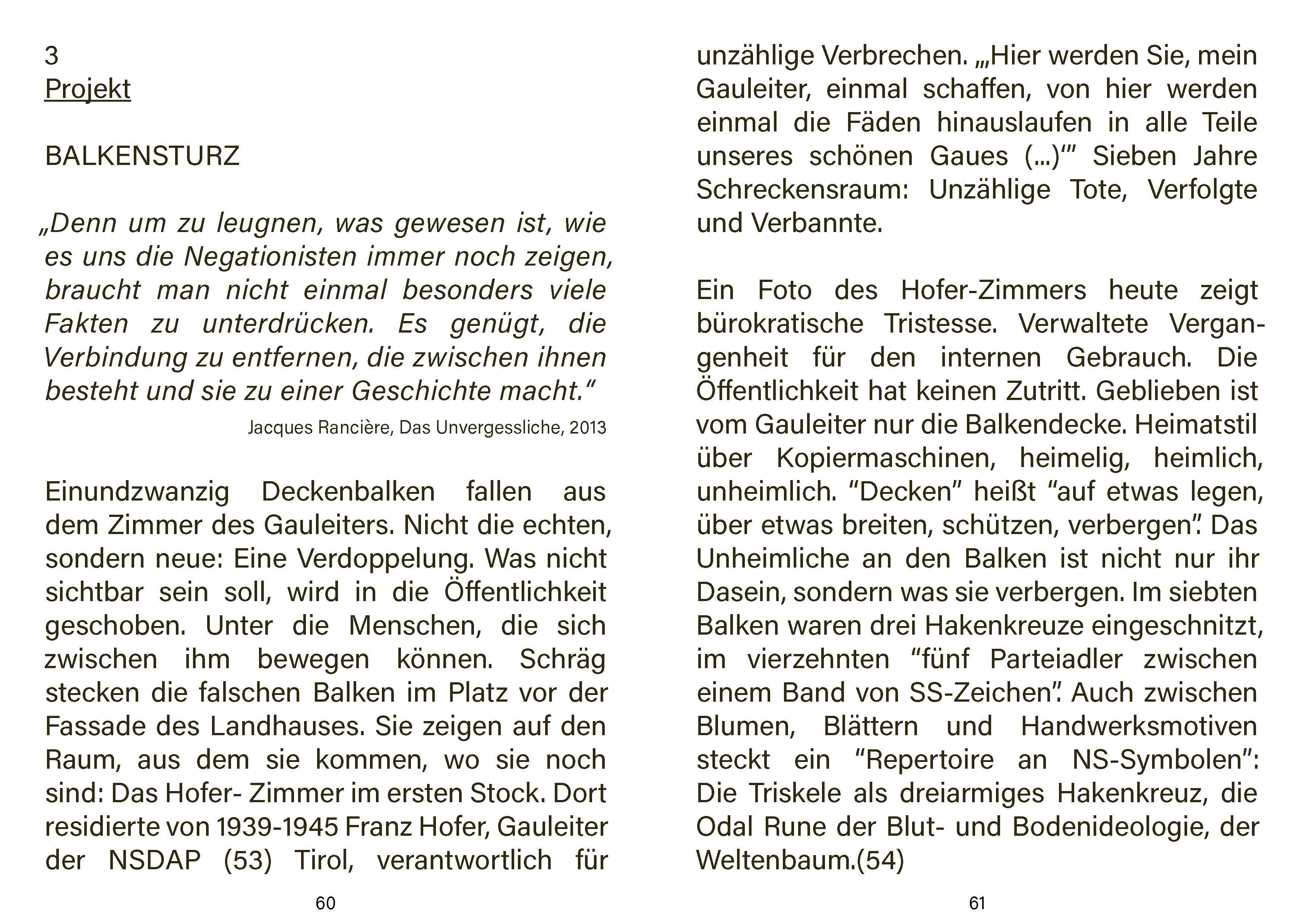 Beispielinhalt (Bild) Balkensturz