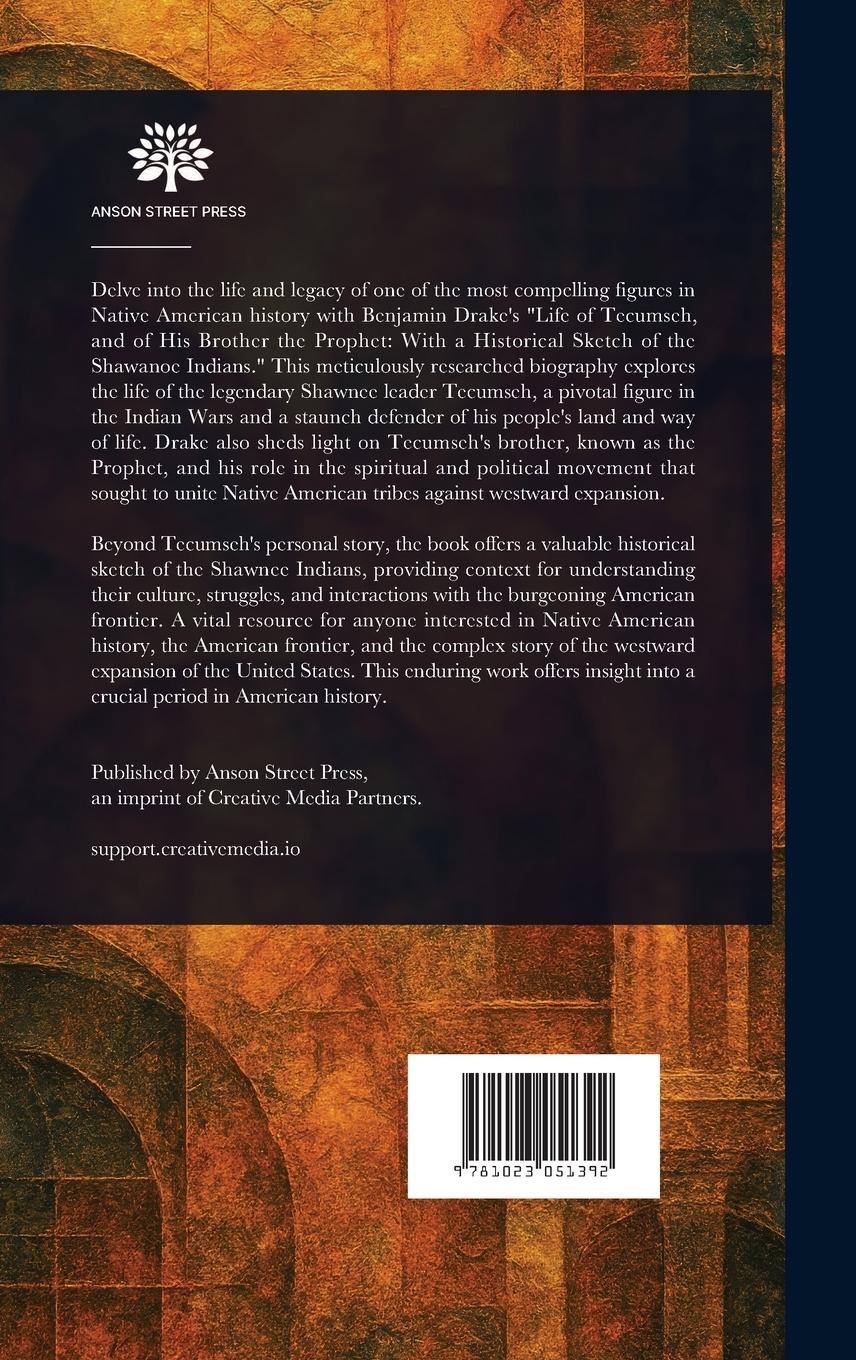 Rückseitencover Life of Tecumseh, and of His Brother the Prophet