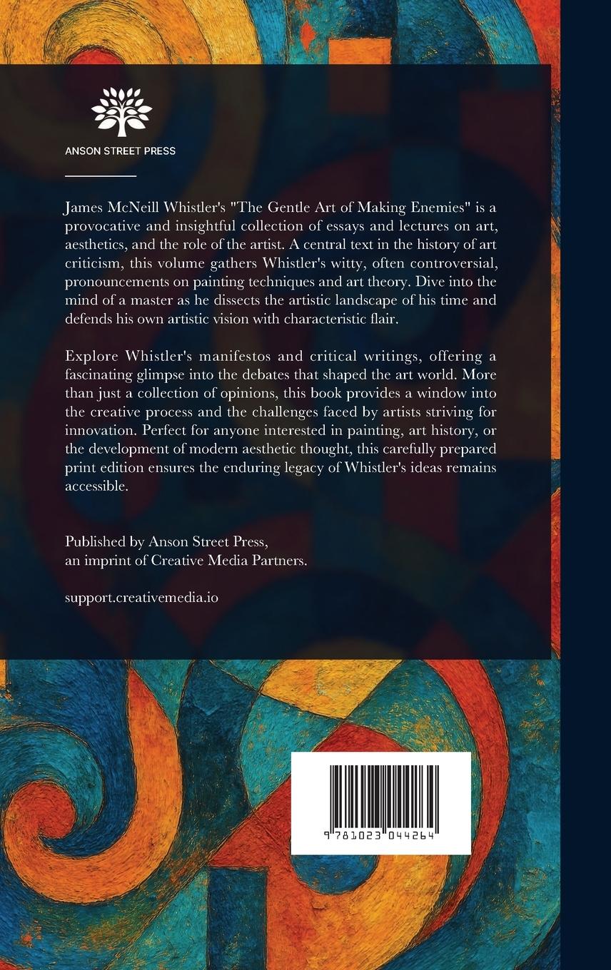 Rückseitencover The Gentle Art of Making Enemies