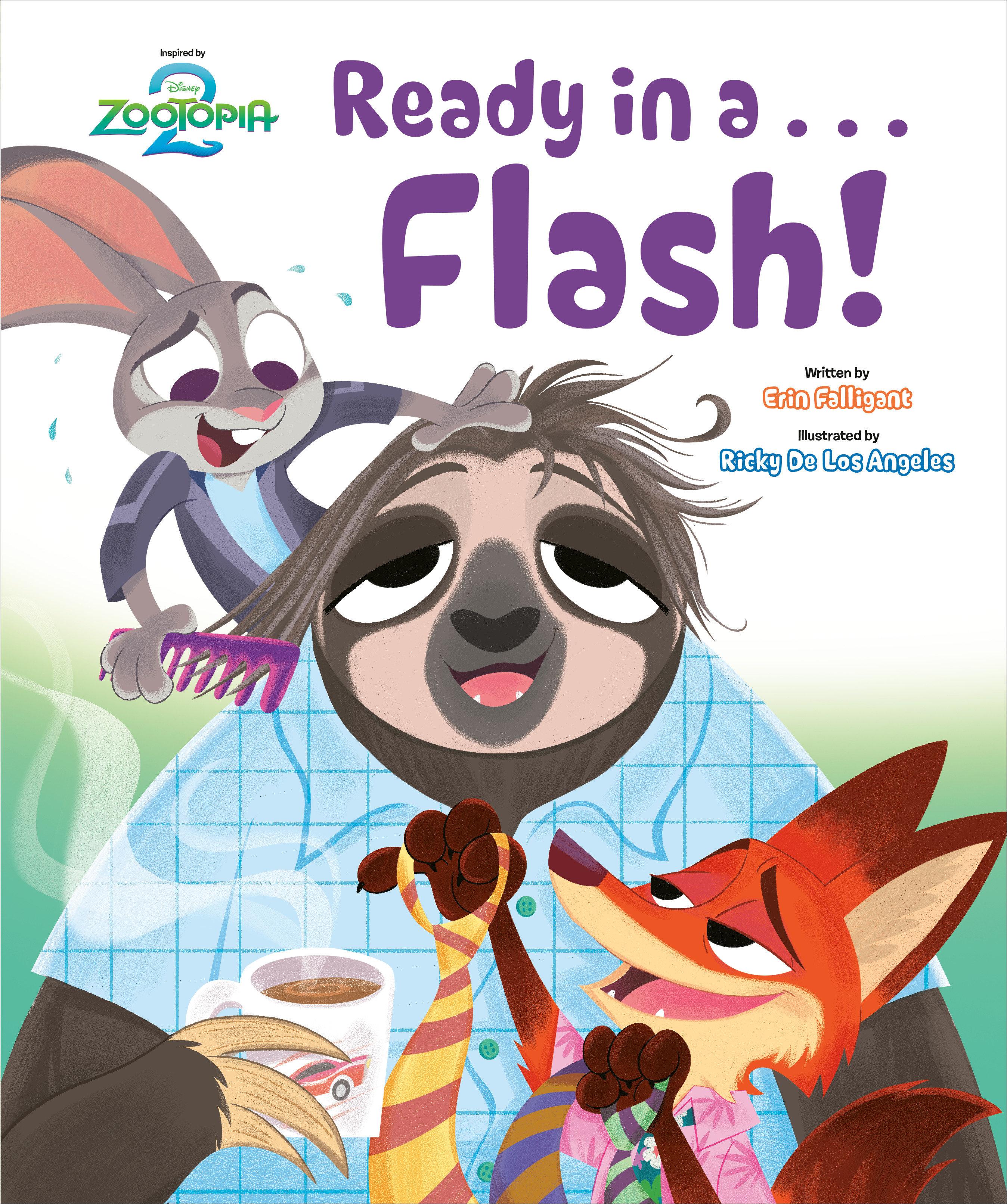 Vorderes Coverbild Ready in a ... Flash! (Disney Zootopia 2)