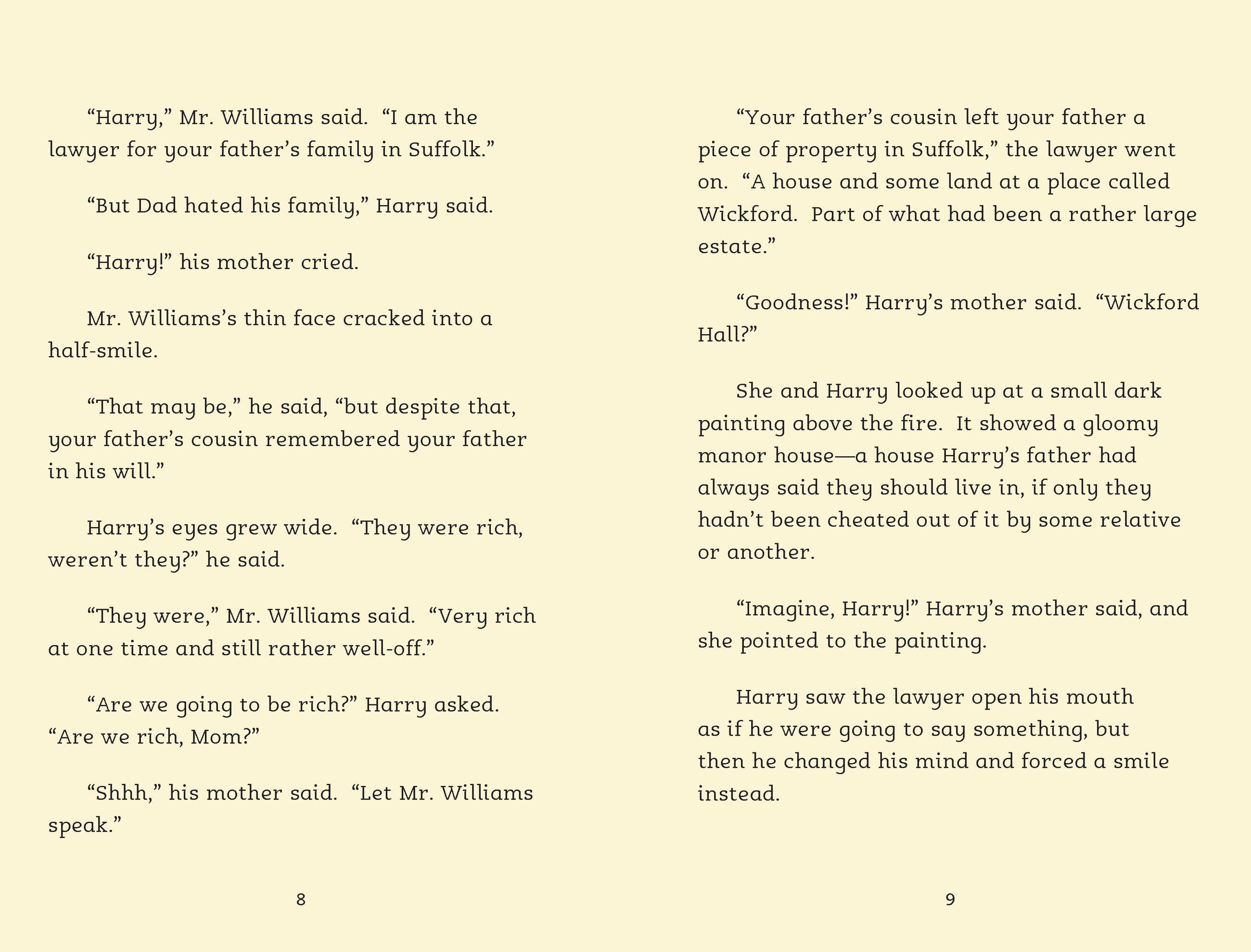 Beispielinhalt (Bild) The Wickford Doom