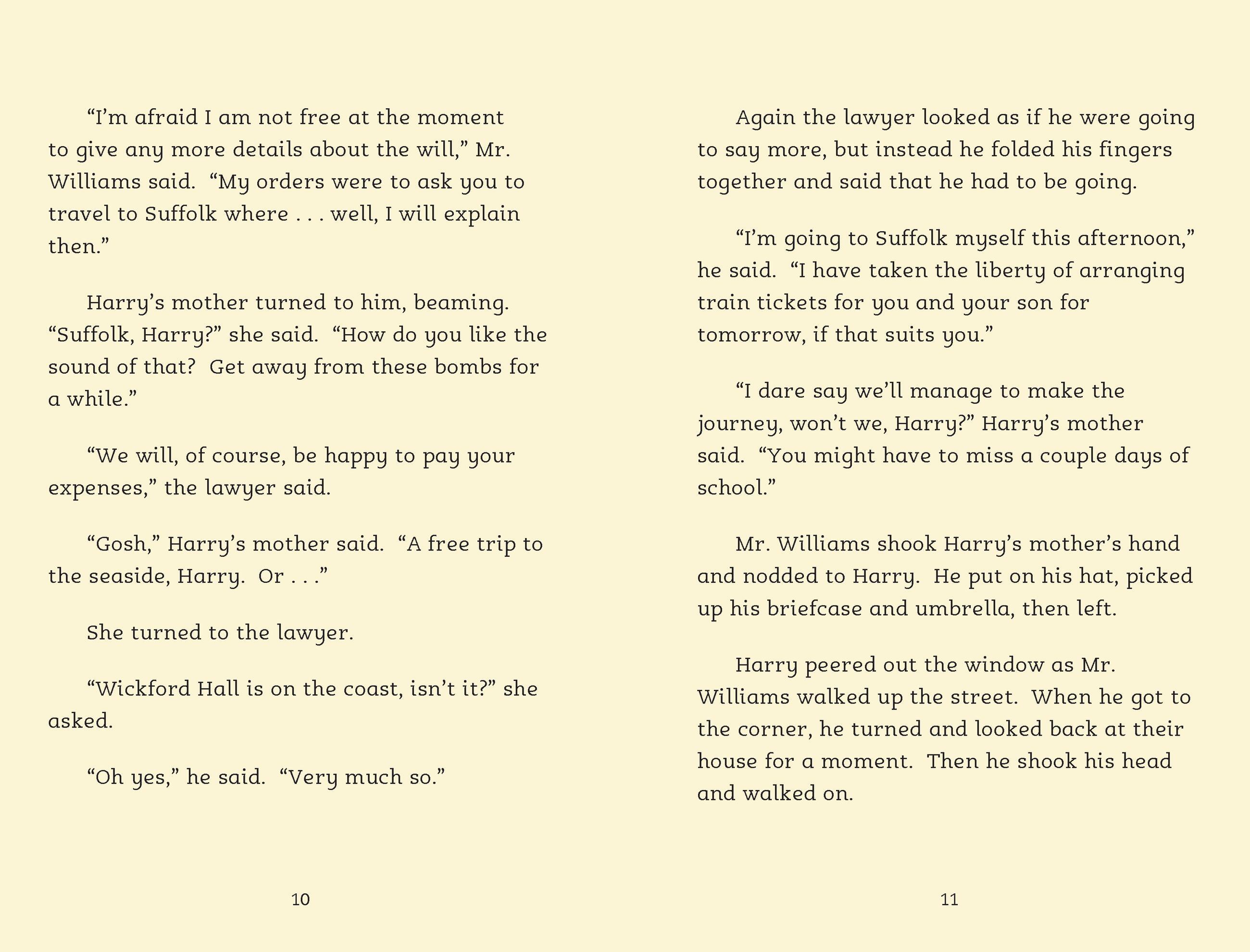 Beispielinhalt (Bild) The Wickford Doom