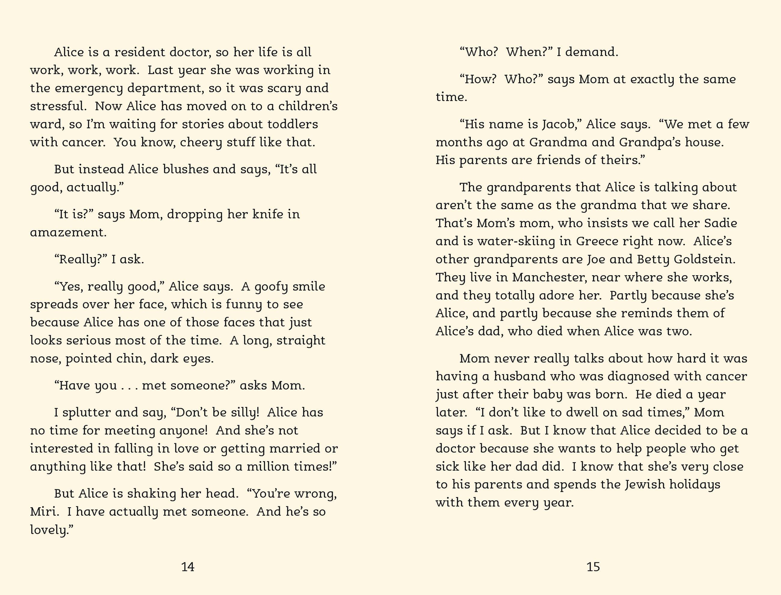 Beispielinhalt (Bild) Say No to the Dress