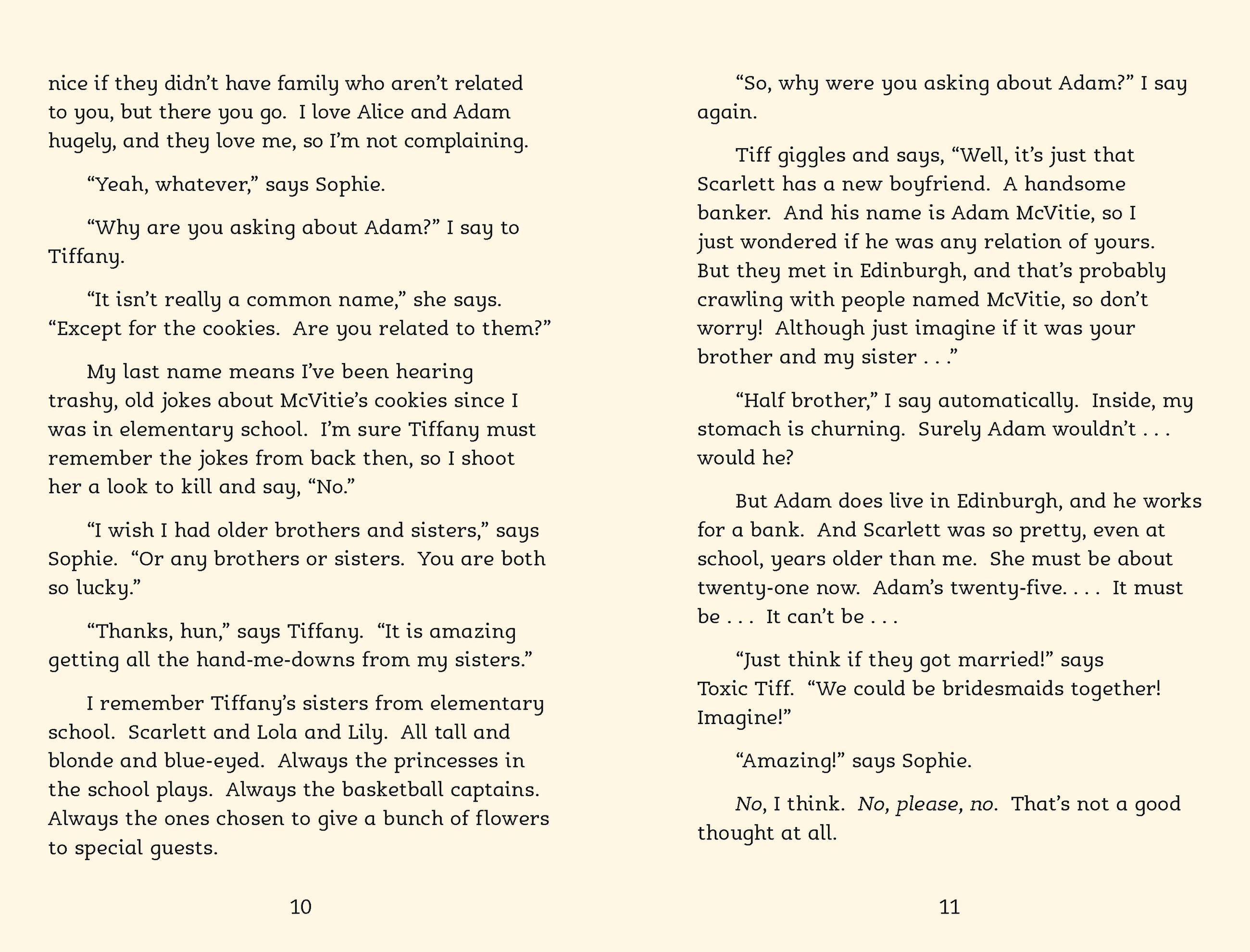 Beispielinhalt (Bild) Say No to the Dress