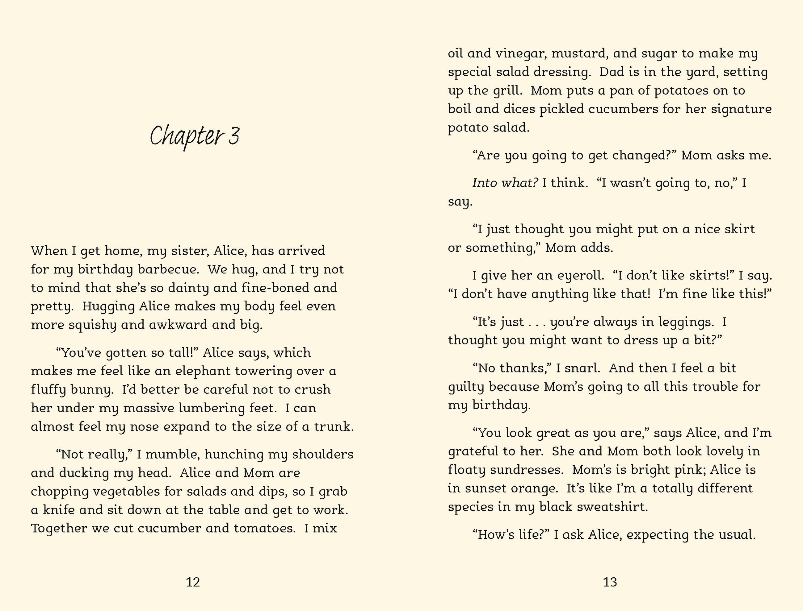 Beispielinhalt (Bild) Say No to the Dress