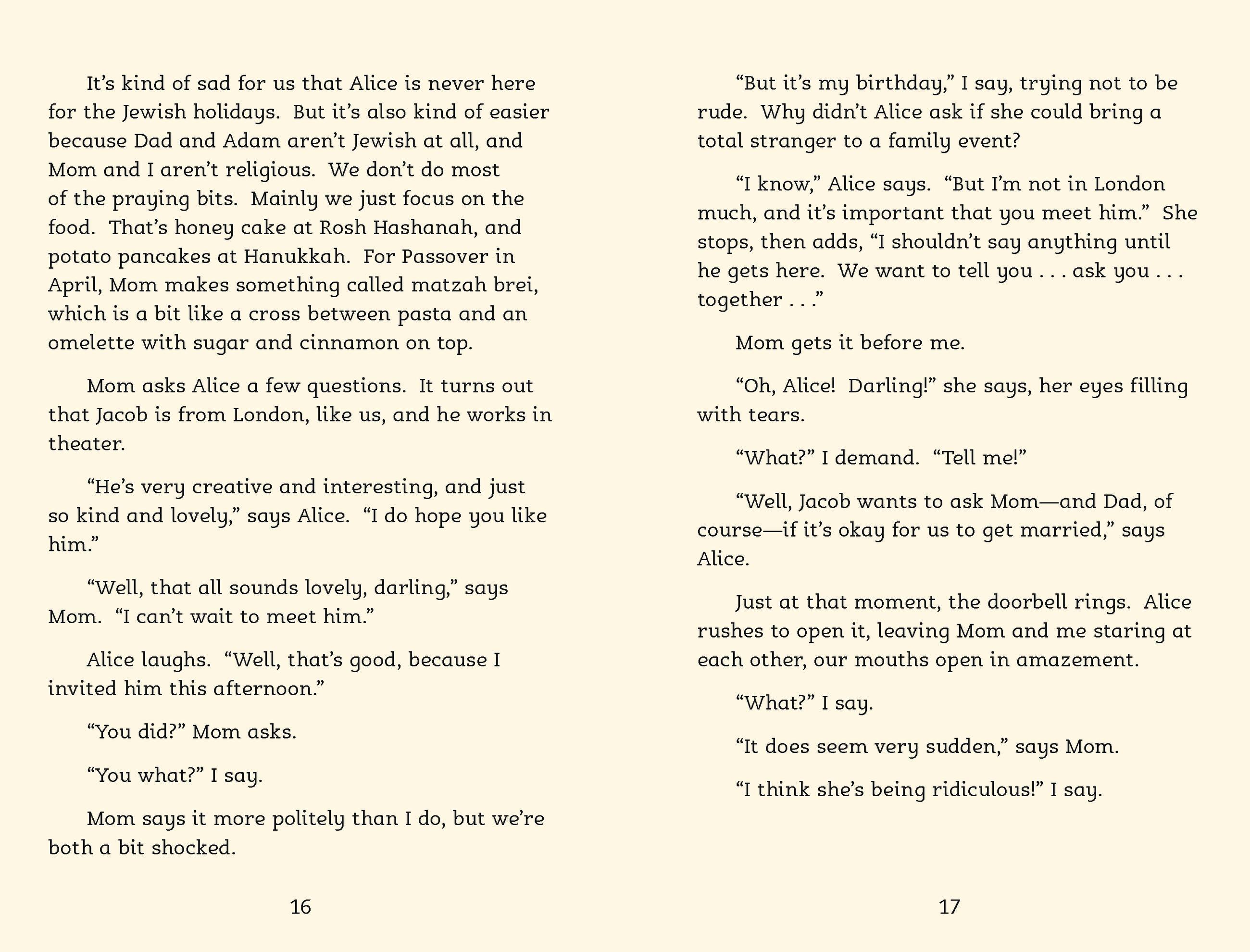 Beispielinhalt (Bild) Say No to the Dress