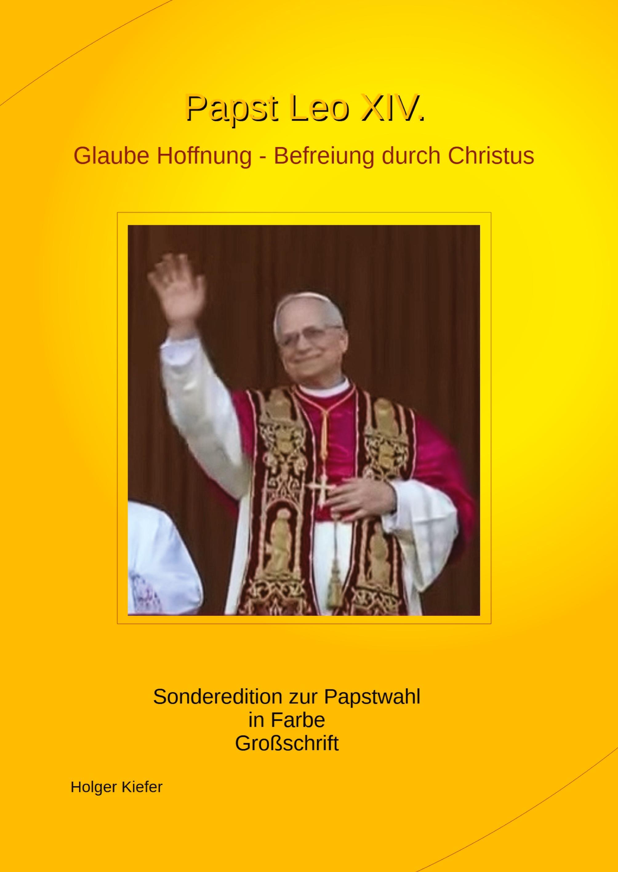 Vorderes Coverbild Papst Leo XIV.