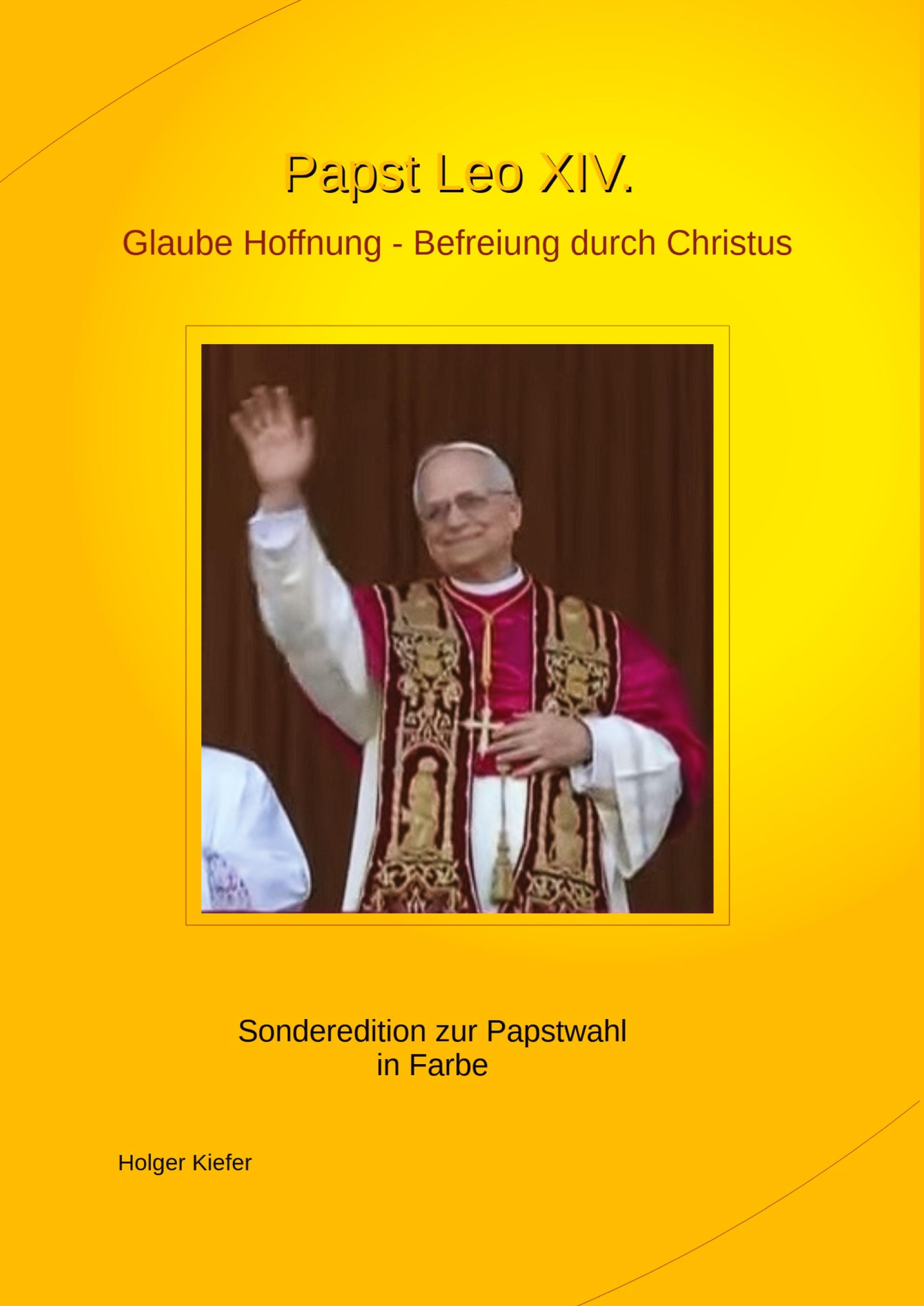 Vorderes Coverbild Papst Leo XIV.