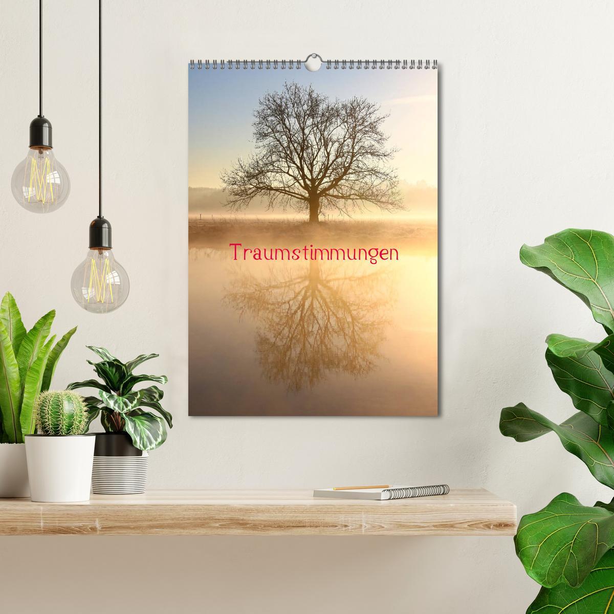Beispielinhalt (Bild) Traumstimmungen (Wandkalender 2026 DIN A3 hoch), CALVENDO Monatskalender
