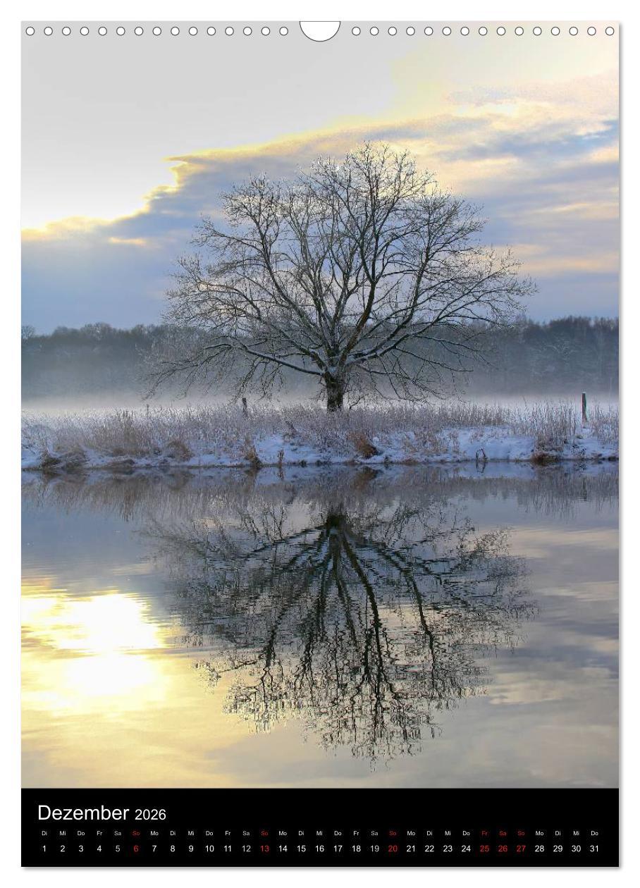 Beispielinhalt (Bild) Traumstimmungen (Wandkalender 2026 DIN A3 hoch), CALVENDO Monatskalender