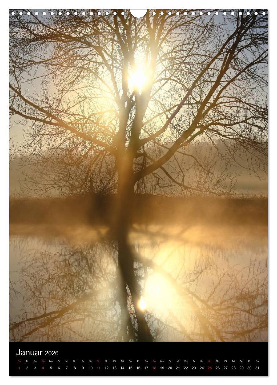 Beispielinhalt (Bild) Traumstimmungen (Wandkalender 2026 DIN A3 hoch), CALVENDO Monatskalender