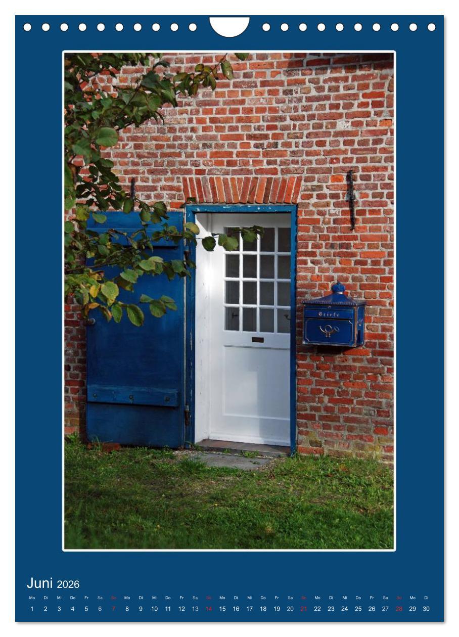 Beispielinhalt (Bild) Willkommen in Keitum auf Sylt (Wandkalender 2026 DIN A4 hoch), CALVENDO Monatskalender