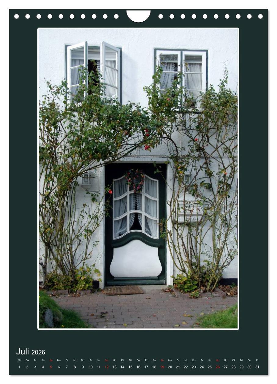 Beispielinhalt (Bild) Willkommen in Keitum auf Sylt (Wandkalender 2026 DIN A4 hoch), CALVENDO Monatskalender