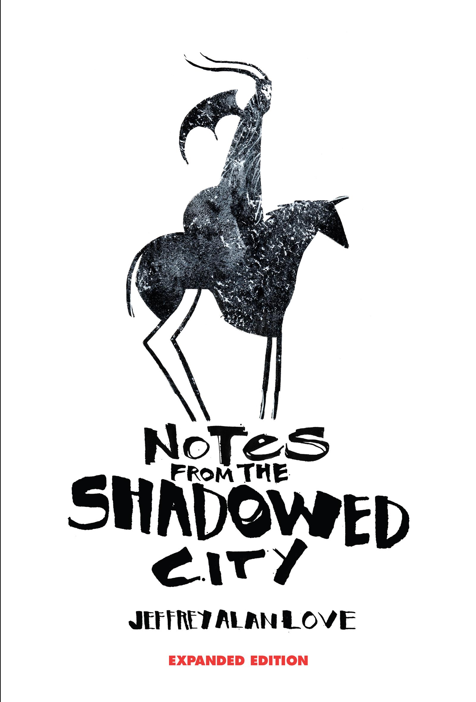 Vorderes Coverbild Notes from the Shadowed City Expanded Edition