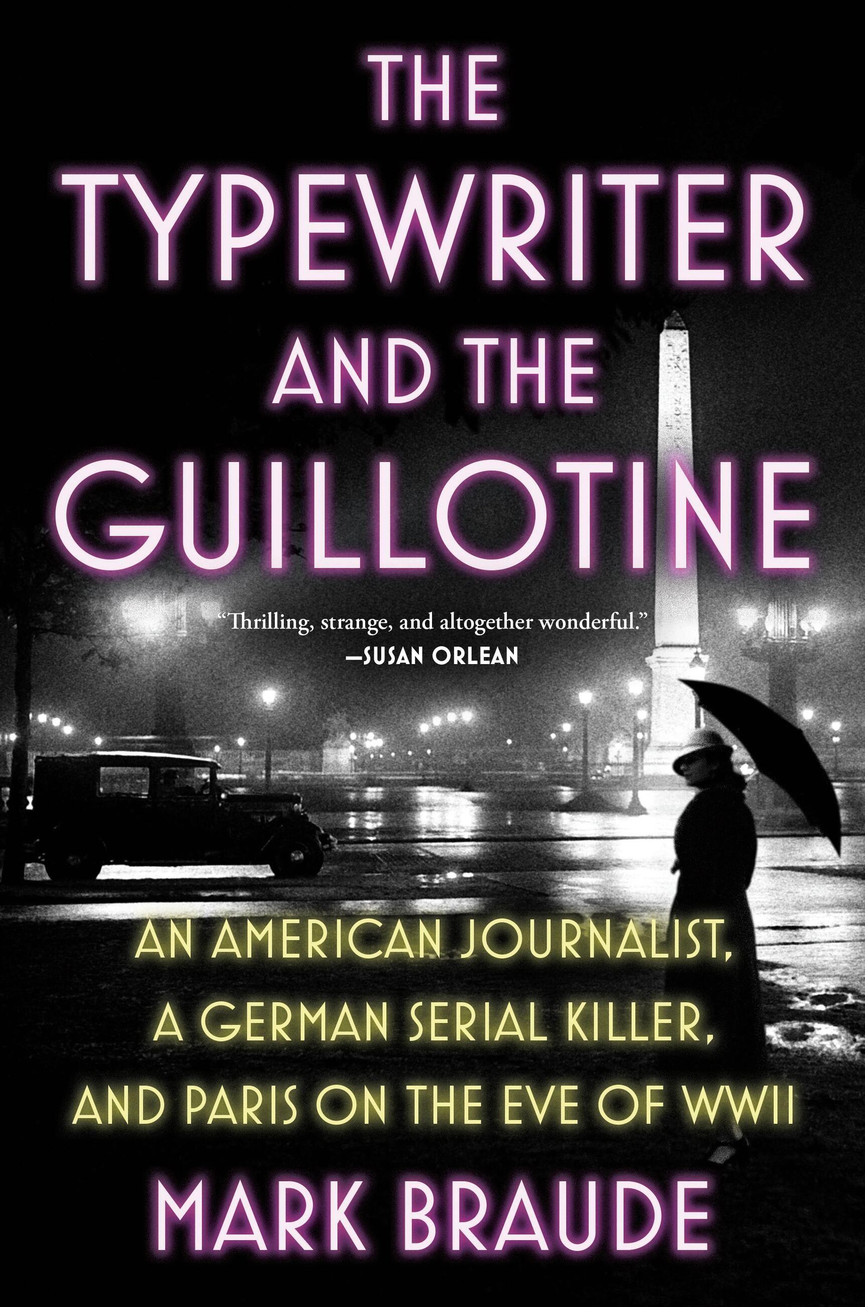 Vorderes Coverbild The Typewriter and the Guillotine