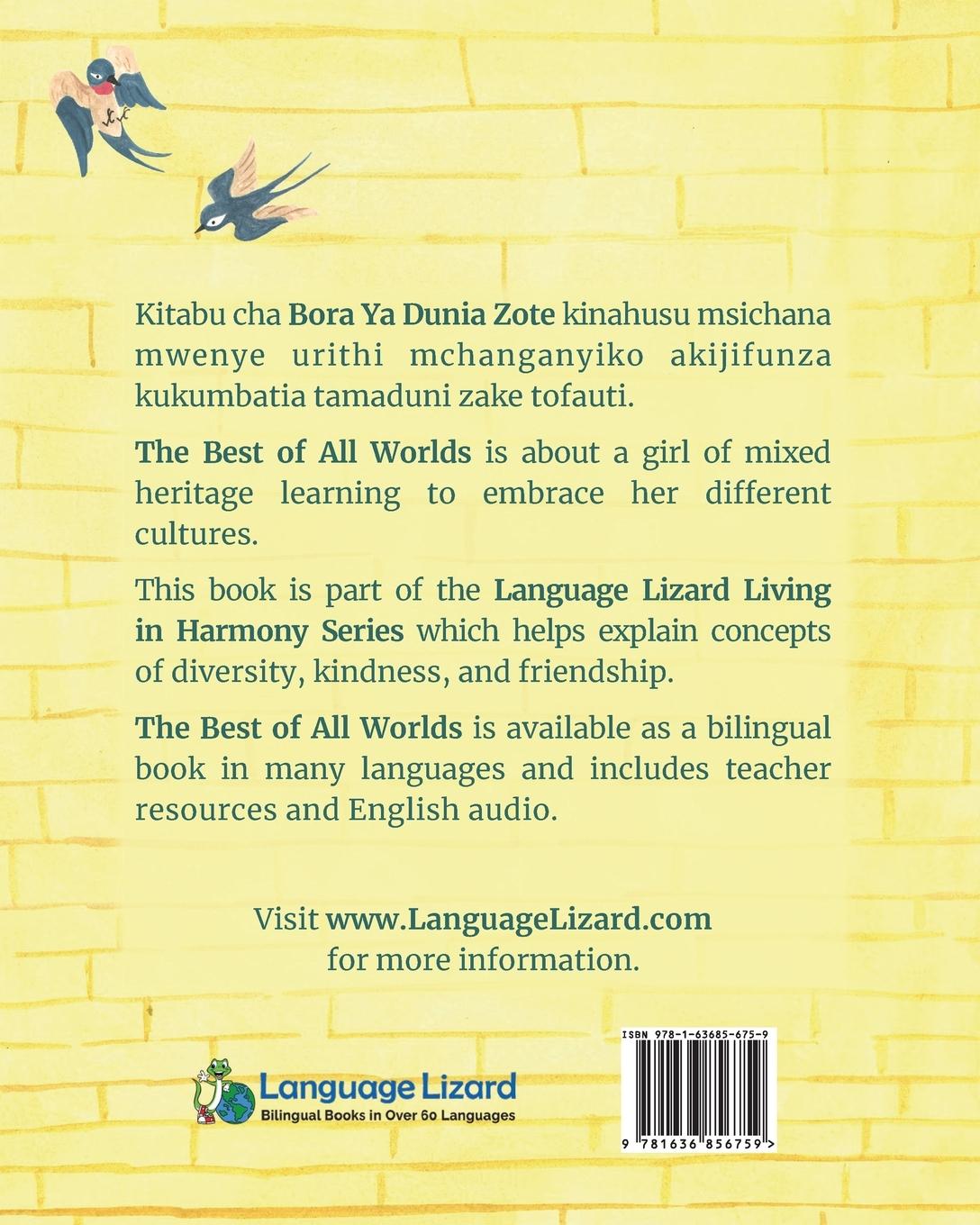 Rückseitencover The Best of All Words (Swahili-English)