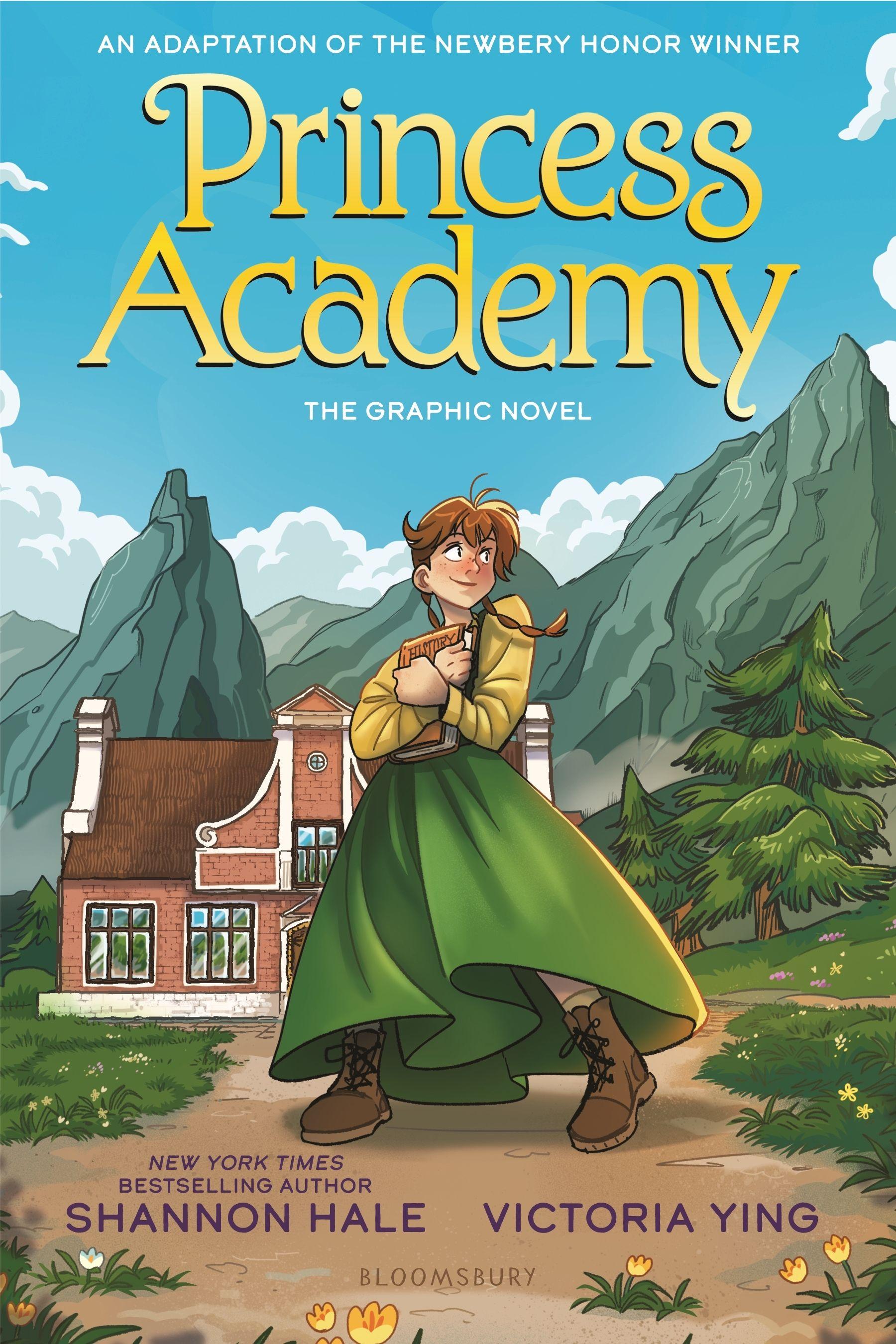 Vorderes Coverbild Princess Academy Graphic Novel