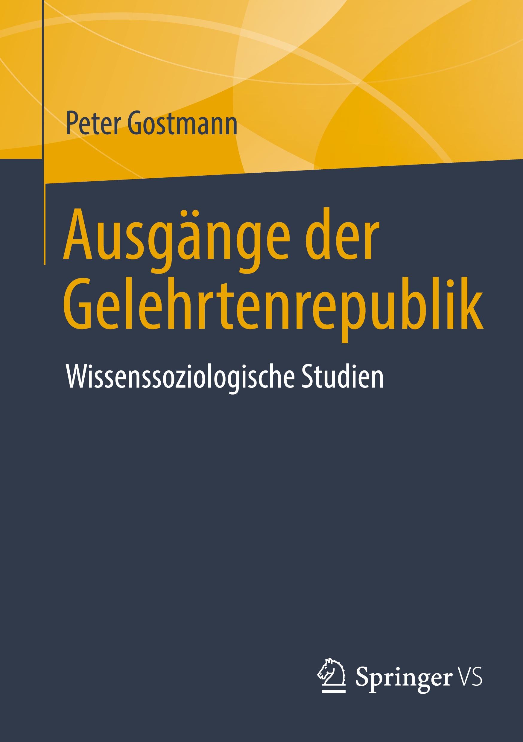 Vorderes Coverbild Ausgänge der Gelehrtenrepublik