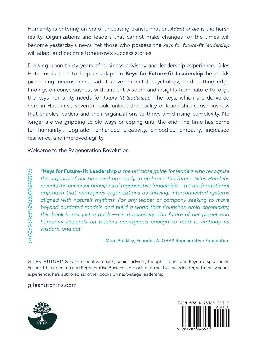 Rückseitencover Keys for Future-Fit Leadership