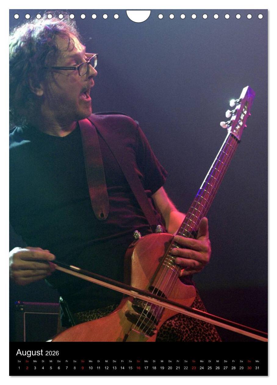 Beispielinhalt (Bild) Jazz Momente - Kalender 2026 - (Wandkalender 2026 DIN A4 hoch), CALVENDO Monatskalender